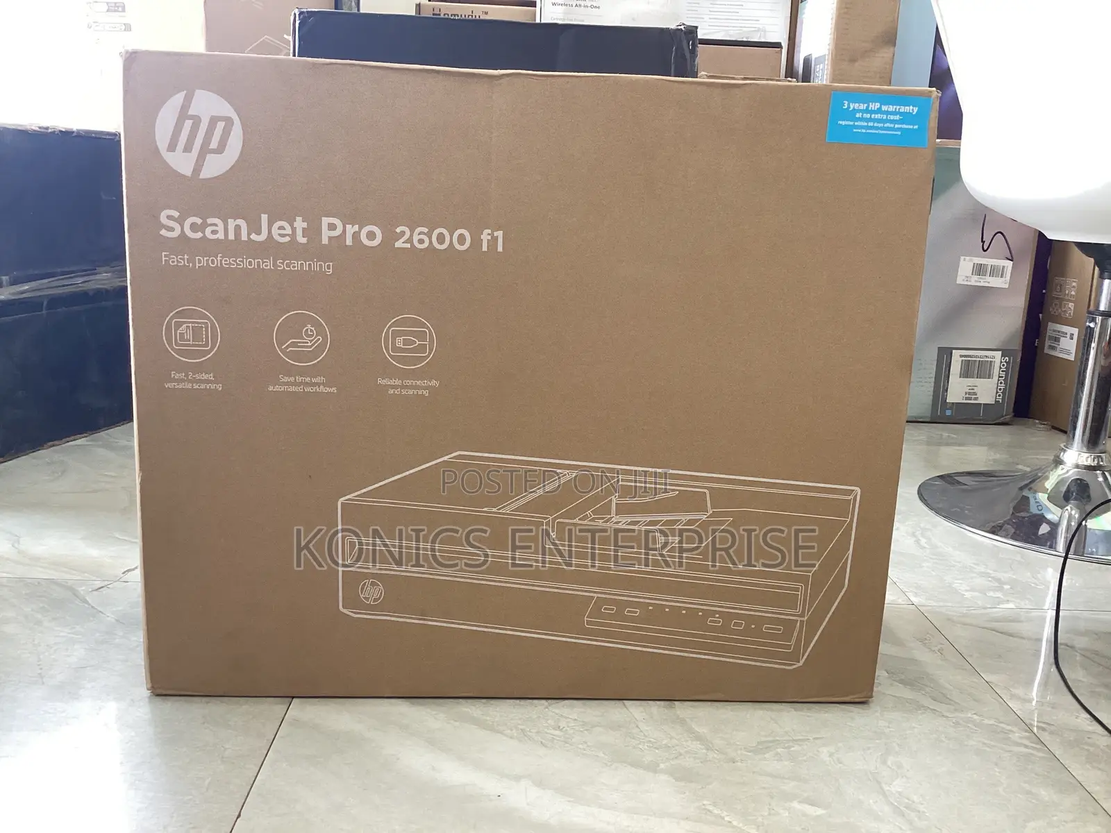 HP ScanJet Pro 2600 F1 Scanner