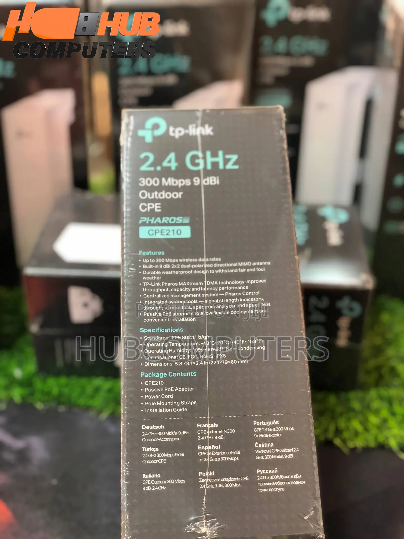 TP-Link CPE210 2.4GHz Outdoor Access Point (300MBPS 12dBi)
