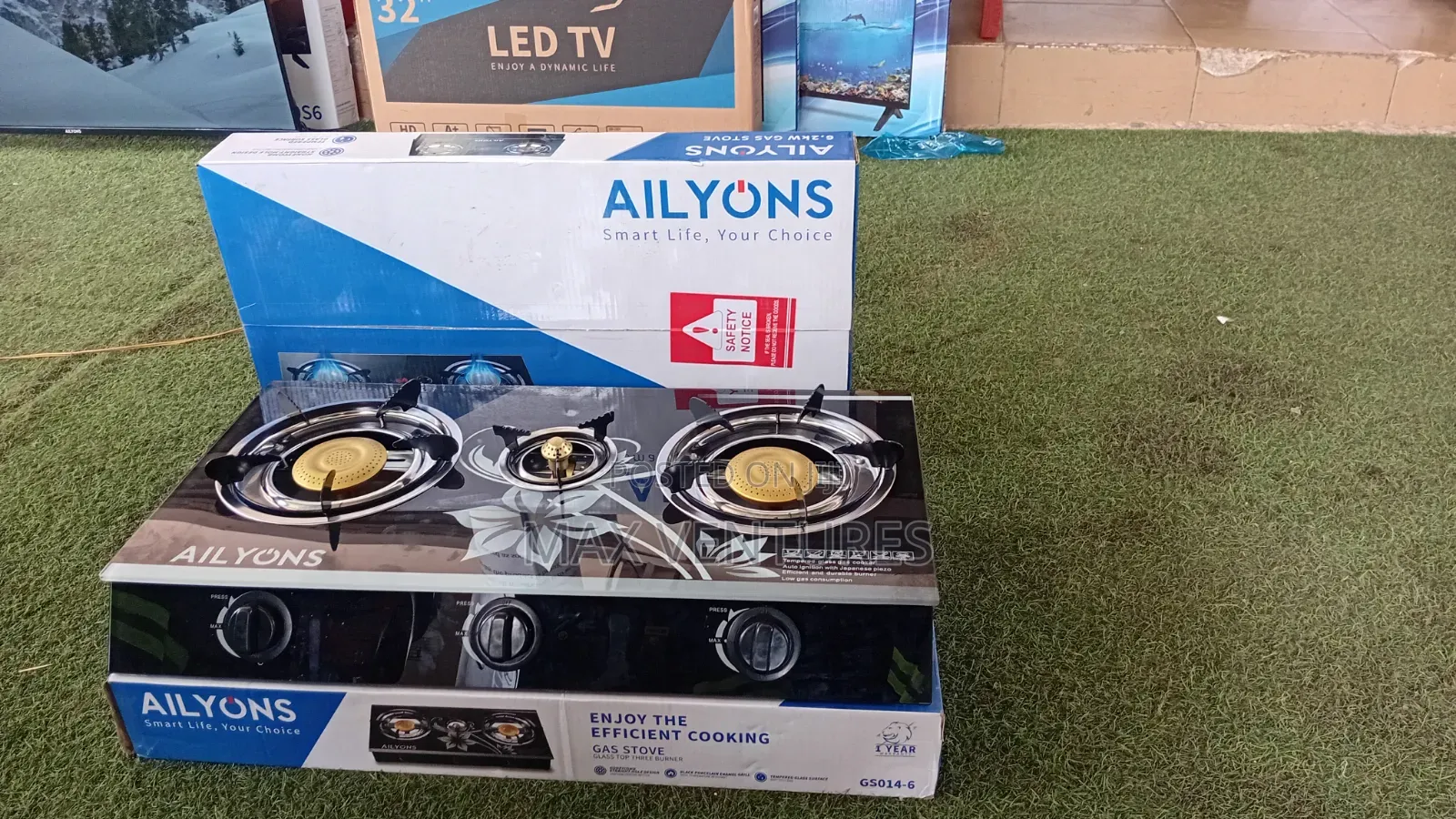 Ailyons FAS 7.5kW Gas Stove – Perfect Choice for Your Kitchen