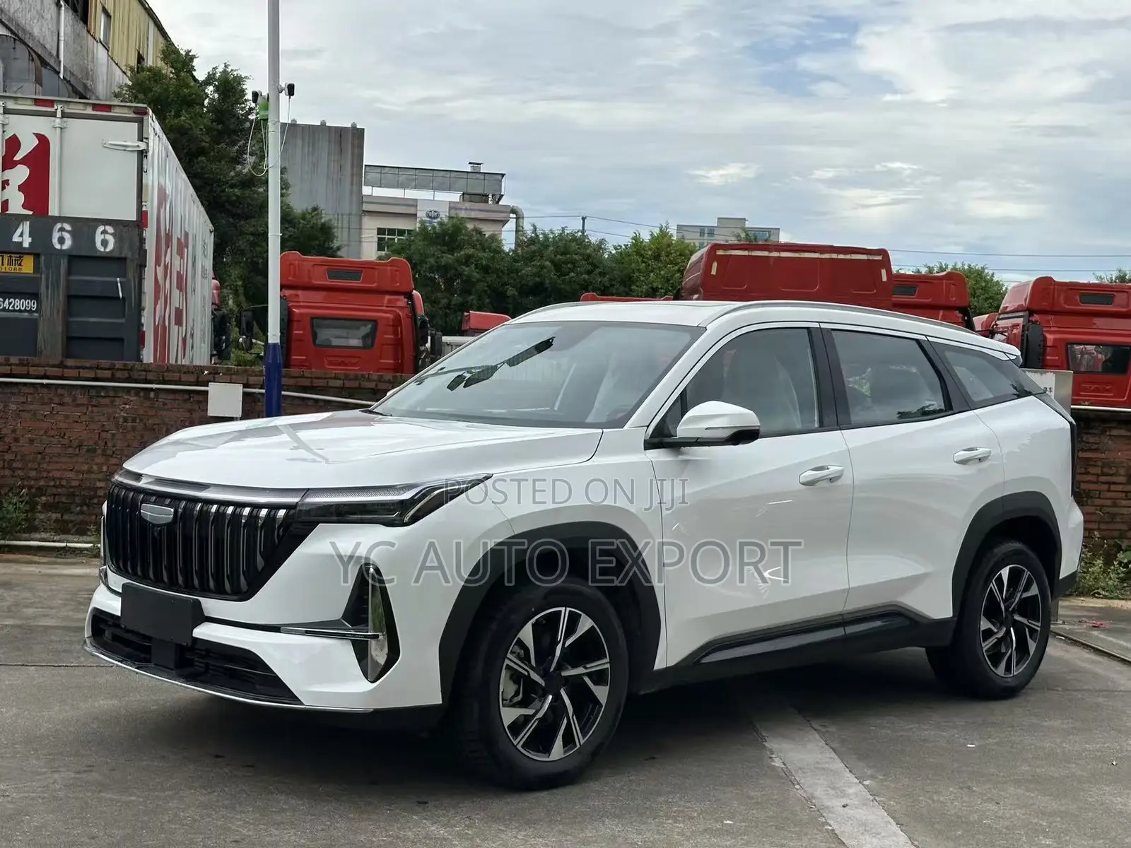 New Geely Boyue 2025 White