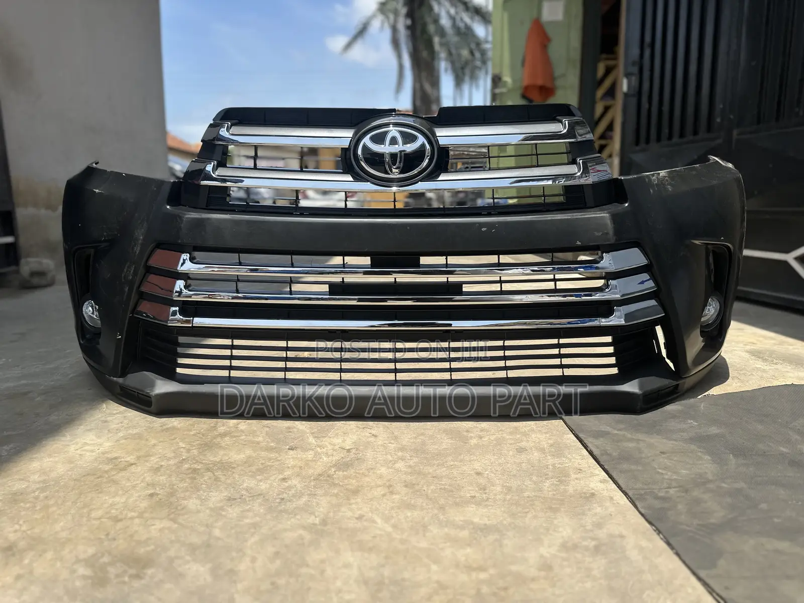 Toyota Highlighted 2017-2019 Front Bumper Complete Available Now