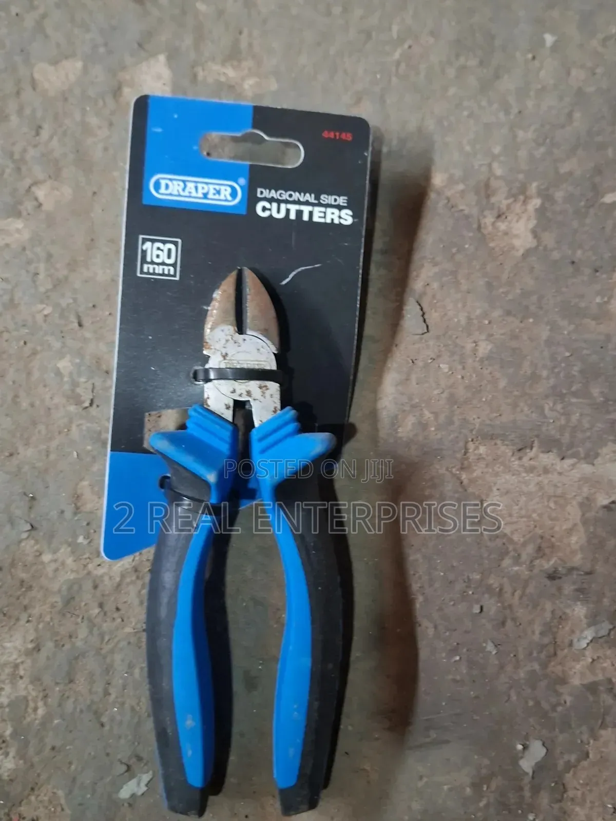 Draper 160mm Soft Grip Diagonal Side Cutters Model No. 44145