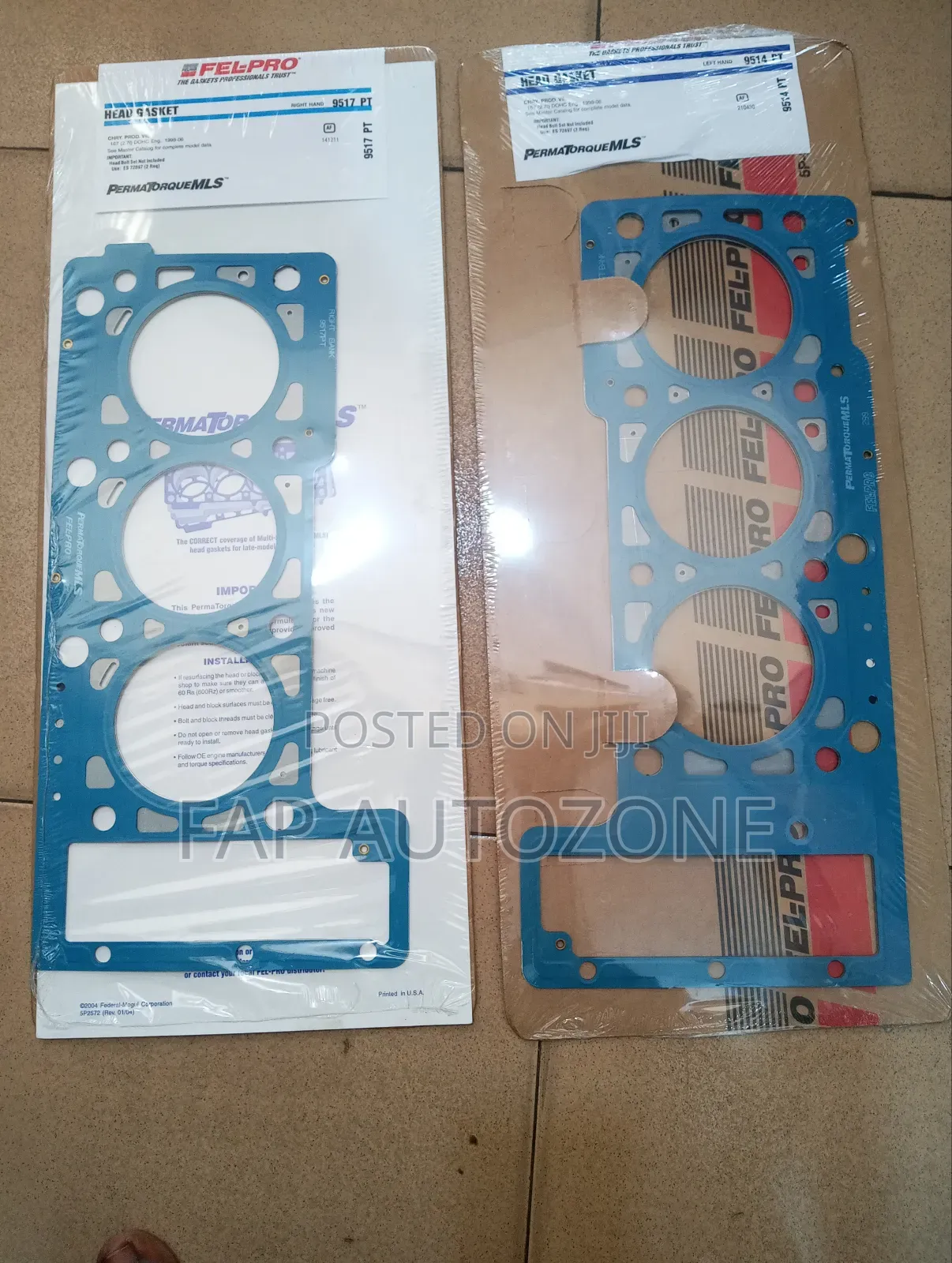 Original Felpro Chrysler 300 Cylinder Head Gasket Imported From USA