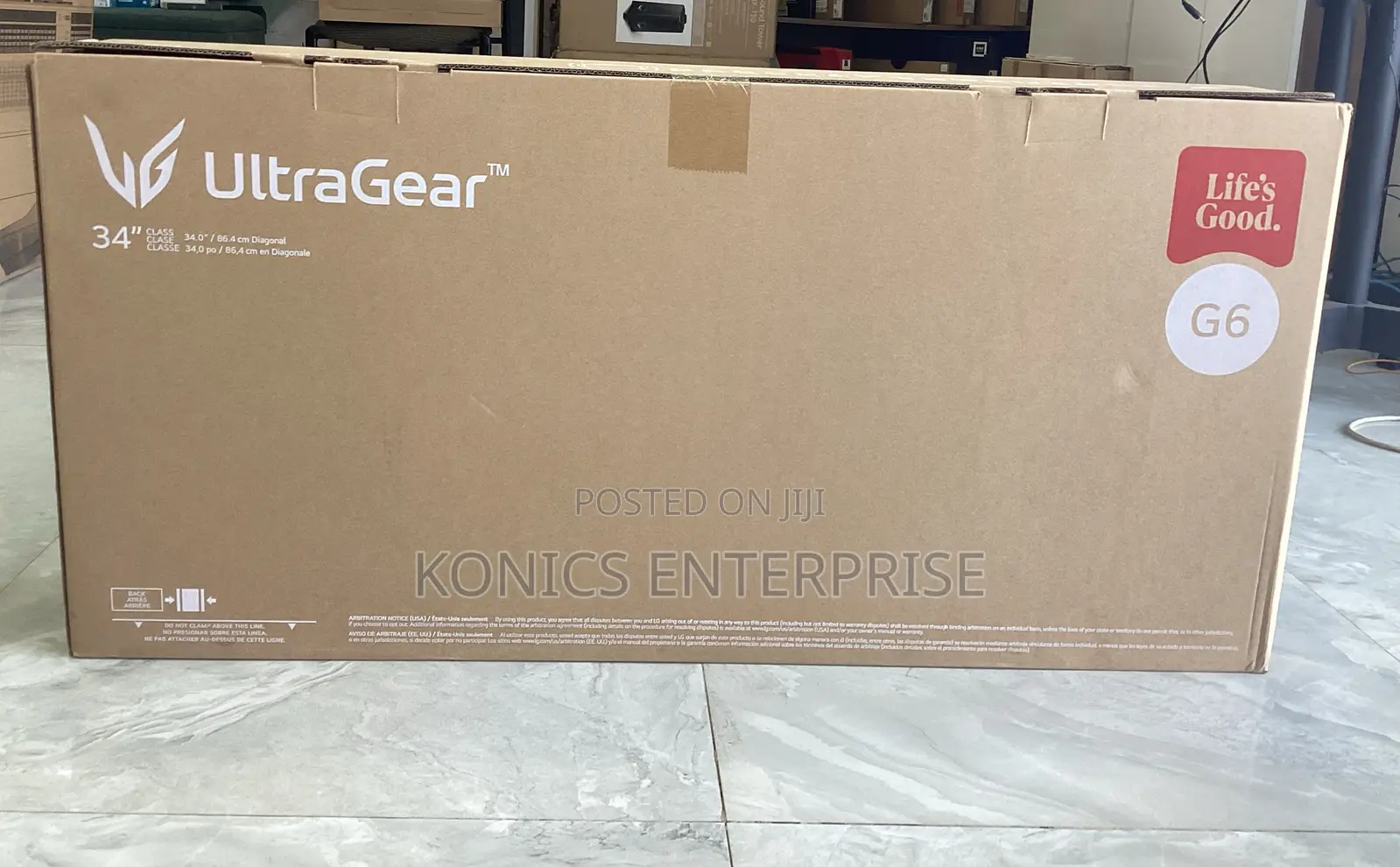 LG 34G630A-B.AUSQ UltraGear 34" Type-C