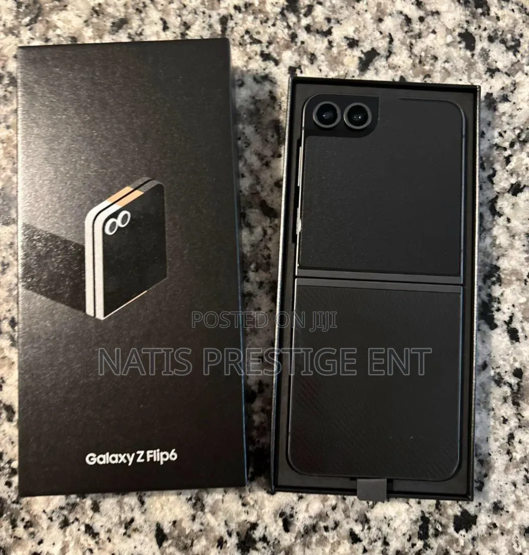 New Samsung Galaxy Z Flip6 256 GB Black