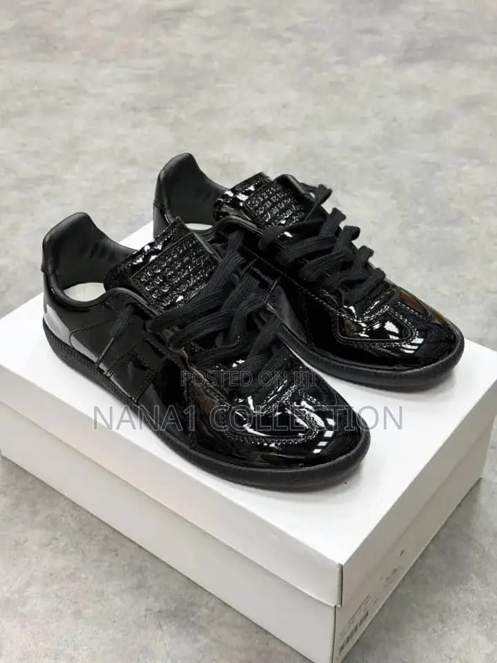Maison Margiela Replica Patent Leather Sneakers