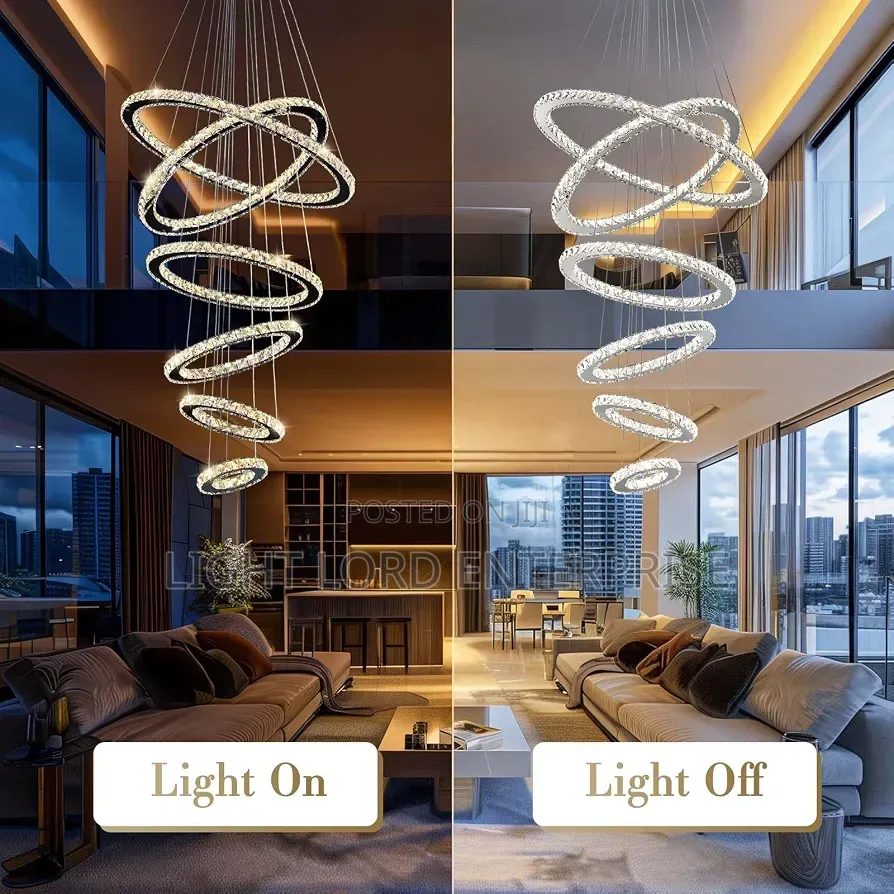V9 Ice Square Bag Chandelier Light 3color