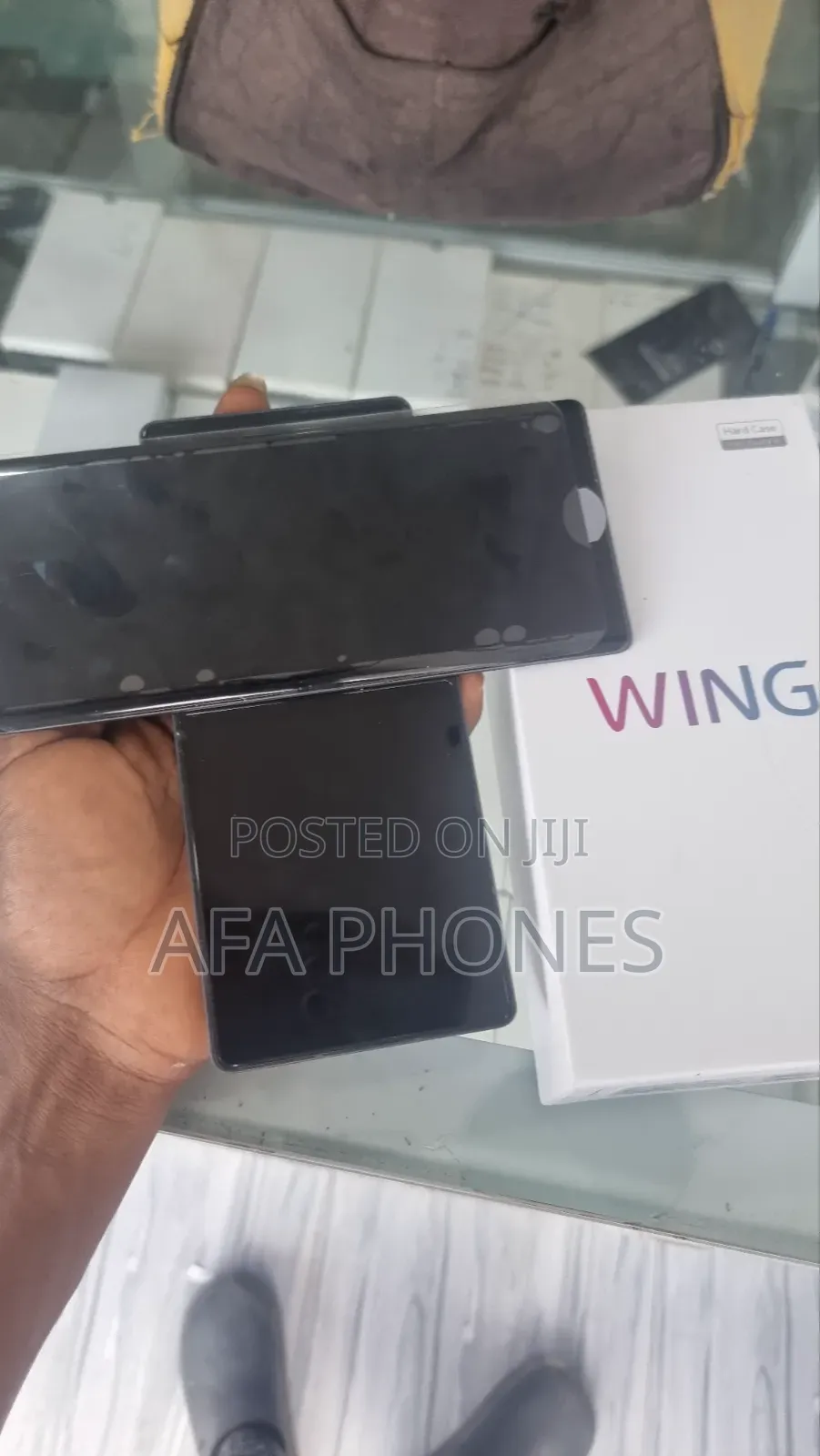 New LG Wing 5G 256 GB Black