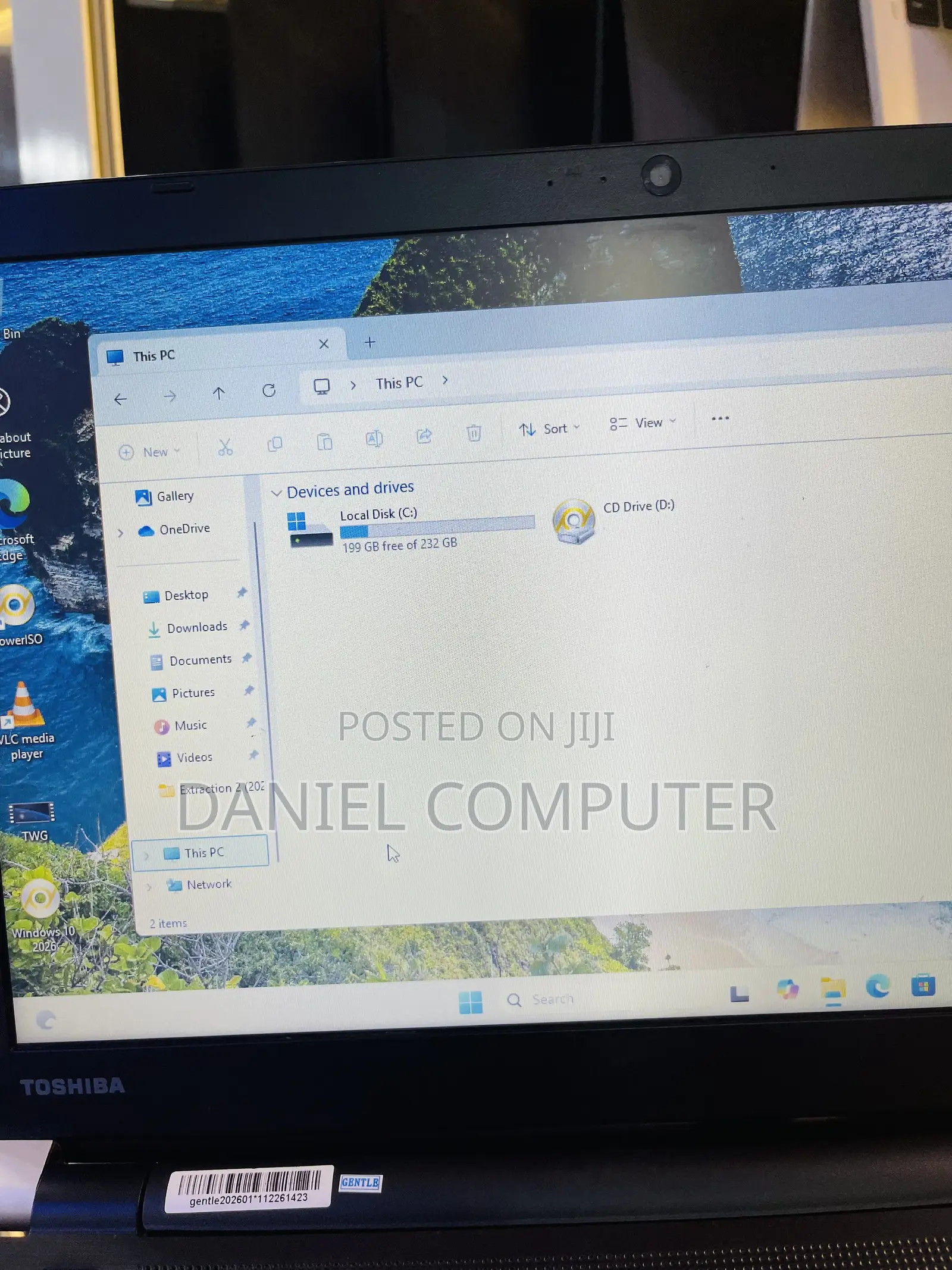 Laptop Toshiba Satellite Pro A300 8GB Intel Core i5 SSD 256GB