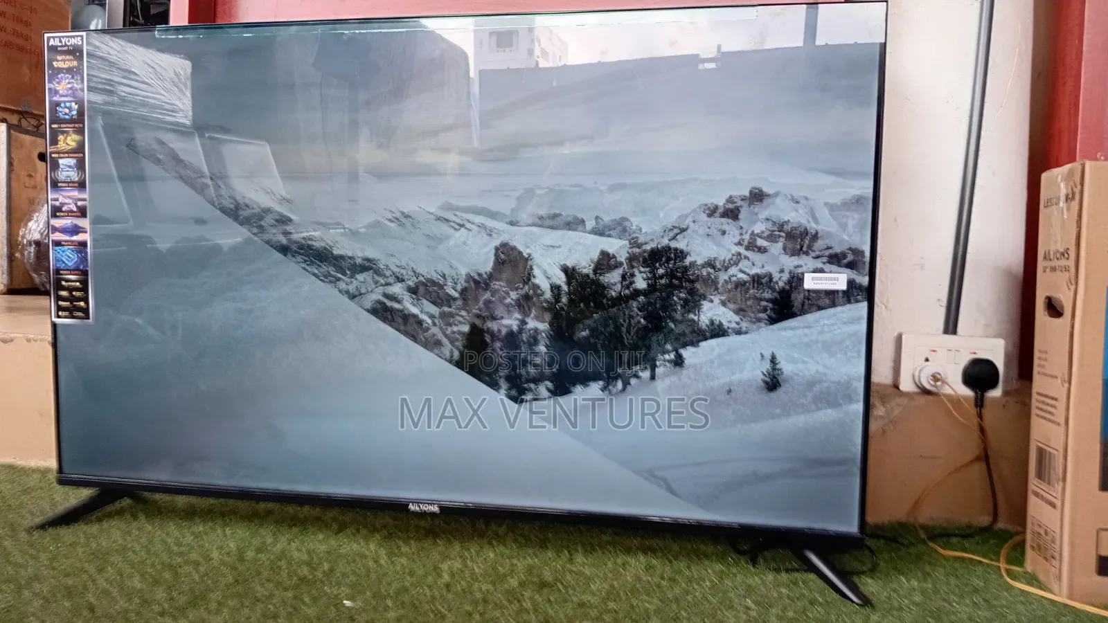 Ailyons 43 Inch Smart TV – Modern Home Entertainment