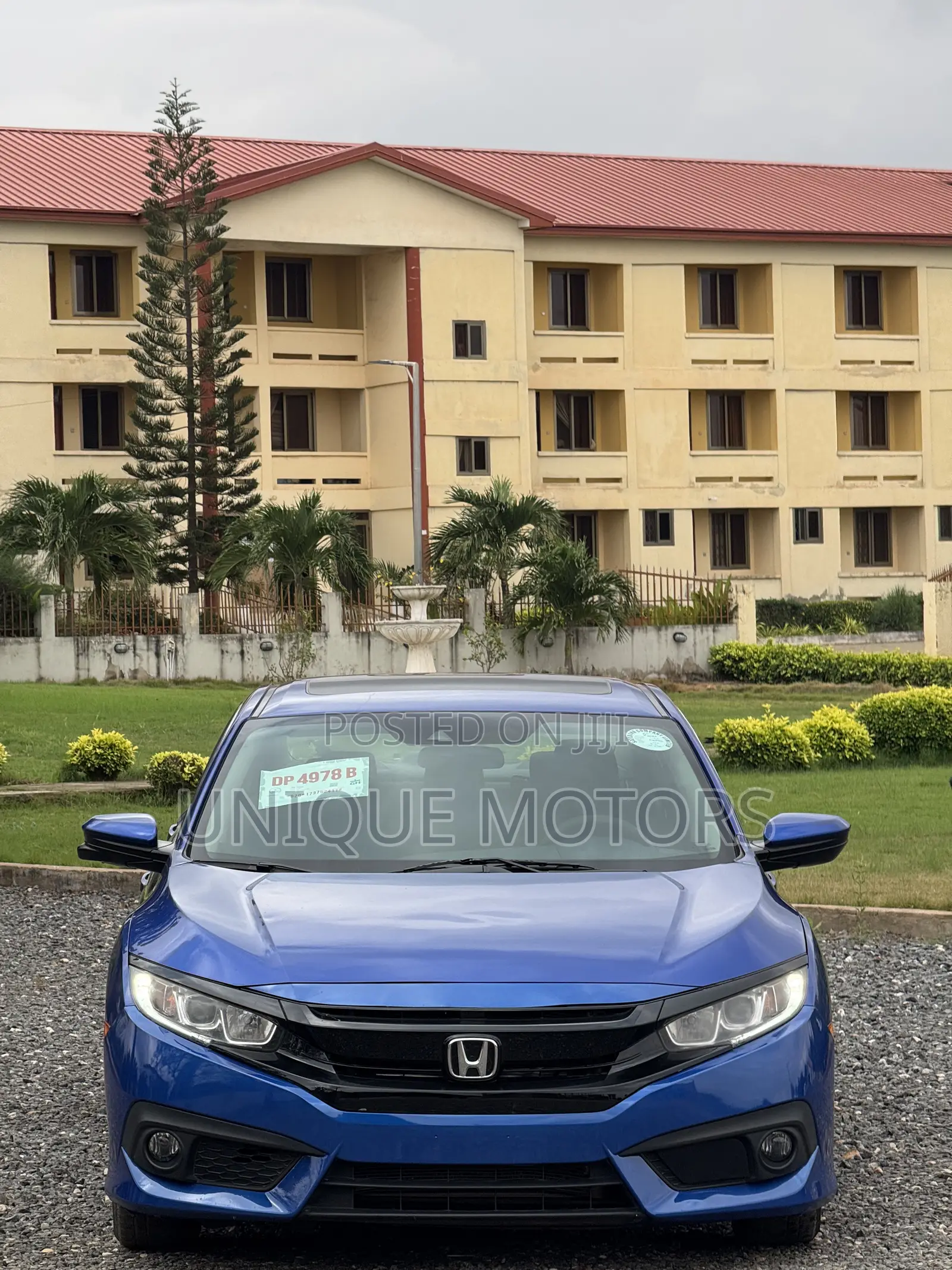 Honda Civic EX 4dr Sedan (2.0L 4cyl) 2017 Blue