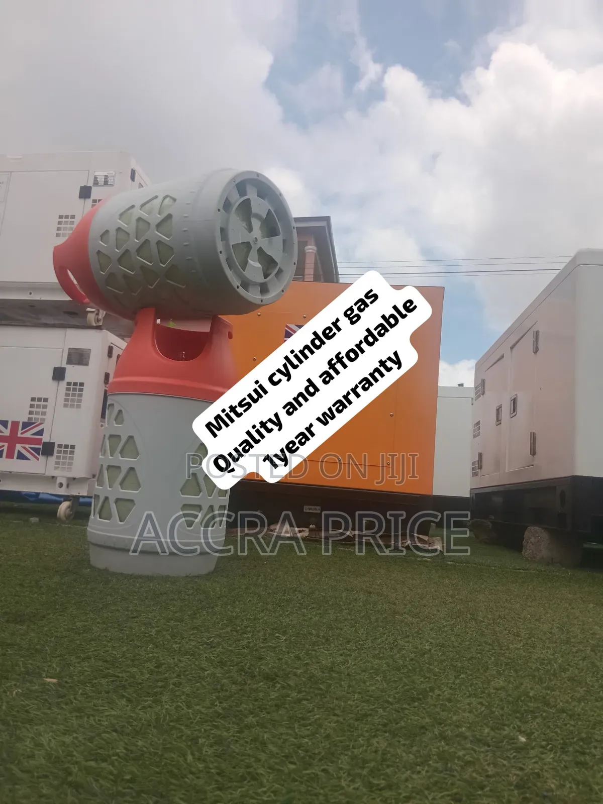 Mitsui Ghana Premium 12kg LPG Gas Bottle Durable, Strong Dependable