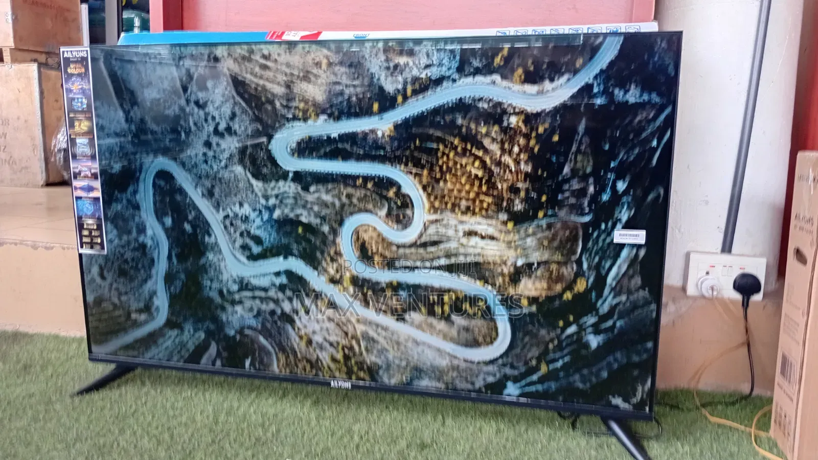 Ailyons 43 Inch Smart TV – Stylish Design Clear Display