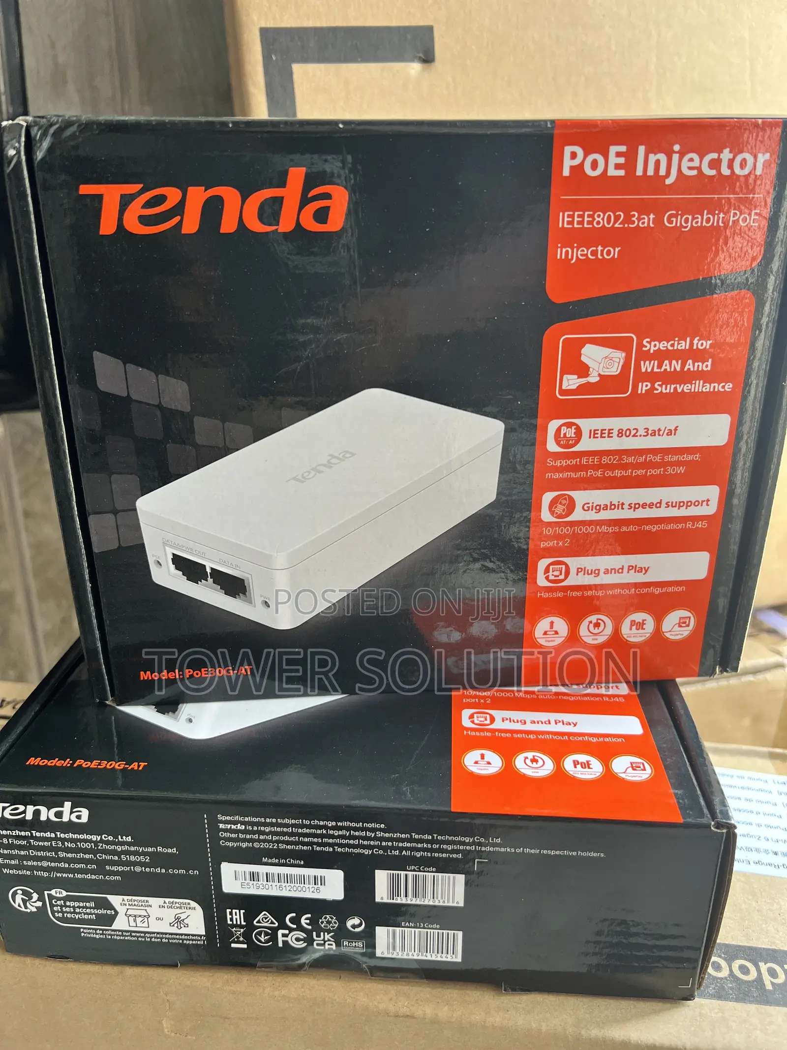 Tenda Poe Adapter Gigabit