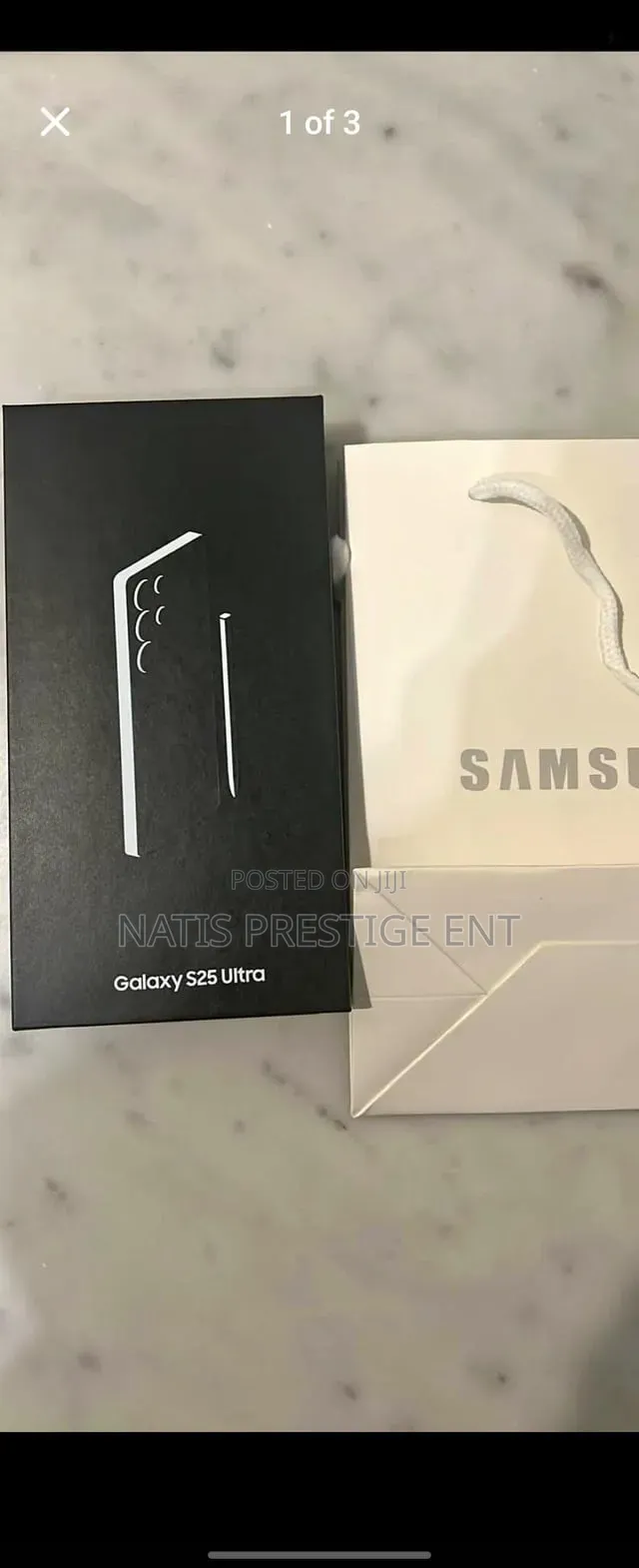 New Samsung Galaxy S25 Ultra 256 GB Gold
