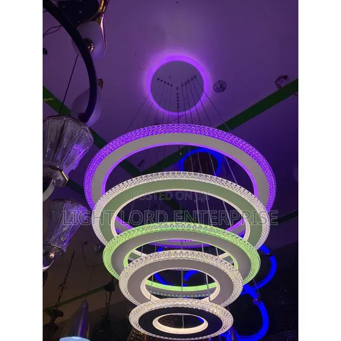 Roundzagon 5layer Chandelier Lightv