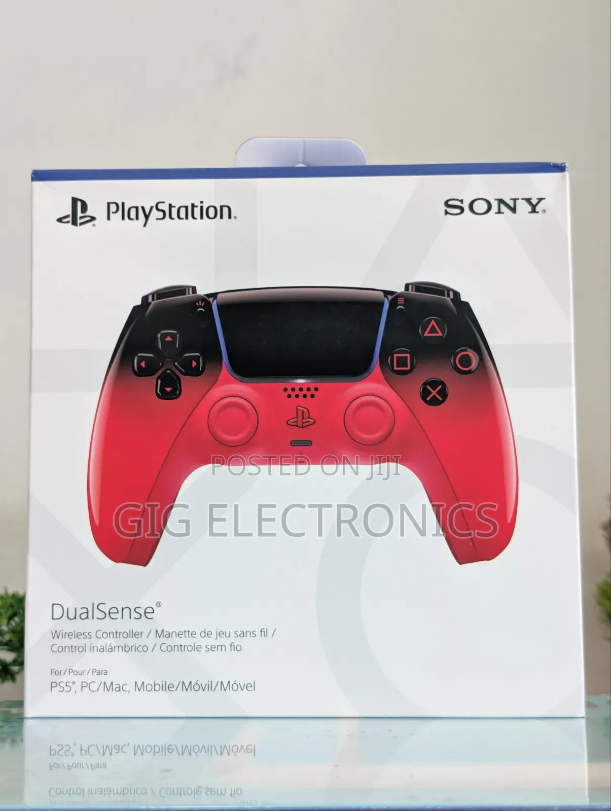 PlayStation DualSense Wireless Controller – Techno Red - For PS5