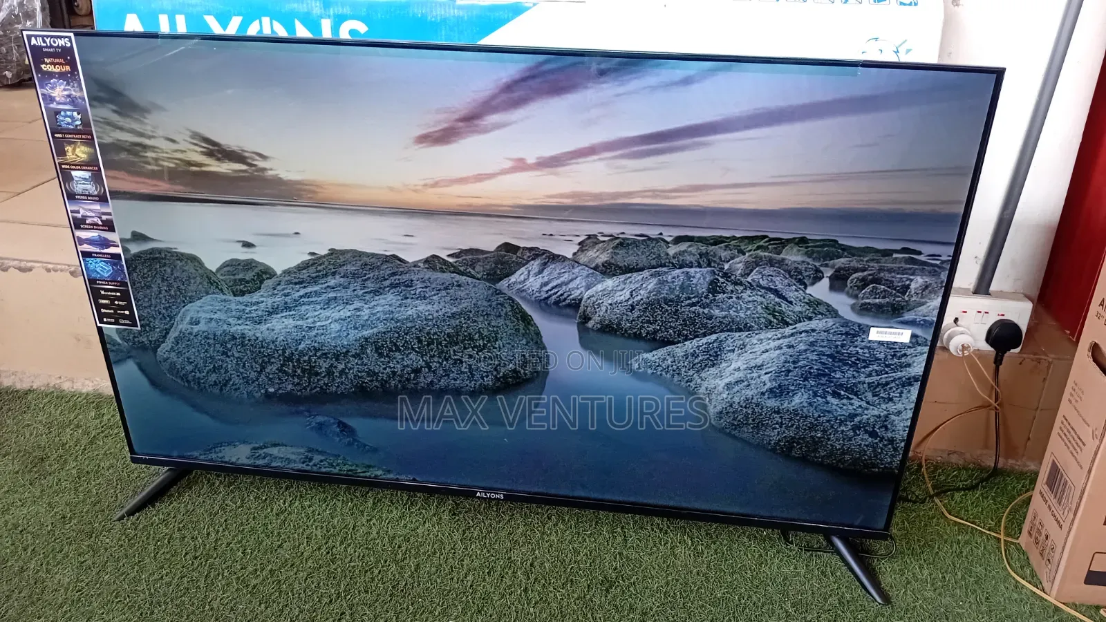 Ailyons 43" Smart TV – Modern Look Amazing Viewing