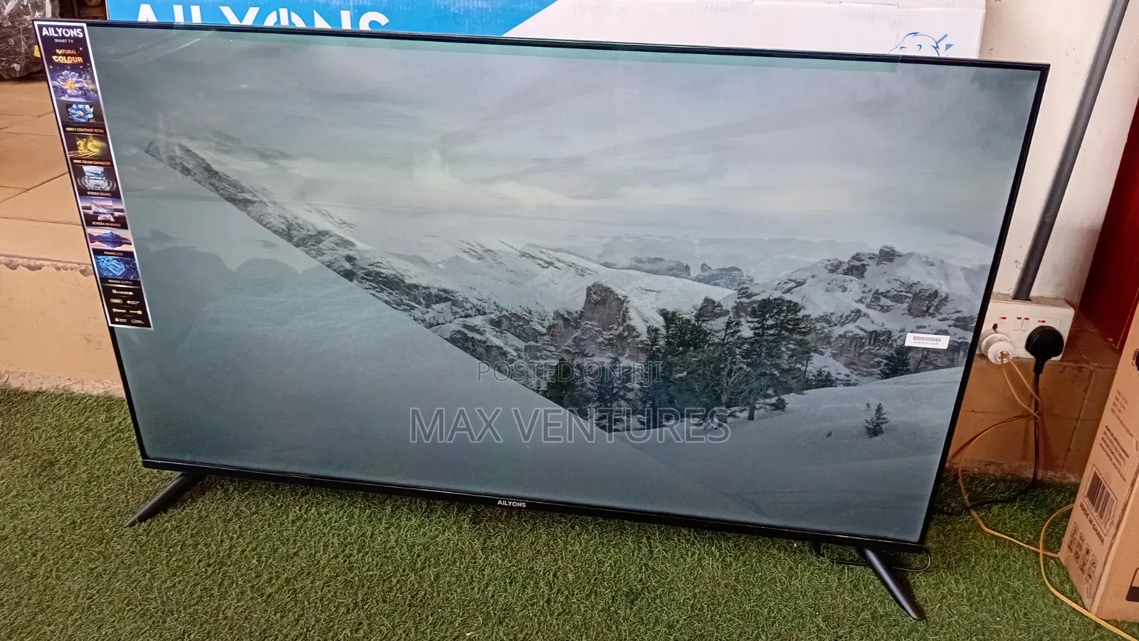Ailyons 43" Smart TV – Modern Look Amazing Viewing