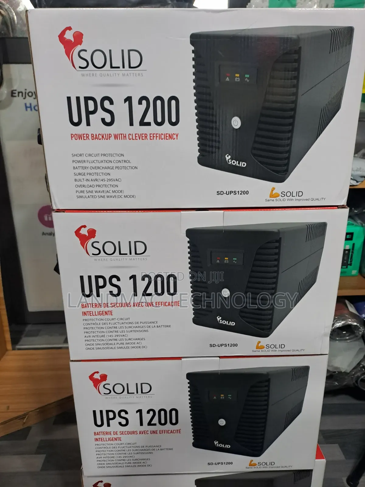 Solid 1200va Pro Line Interactive Ups