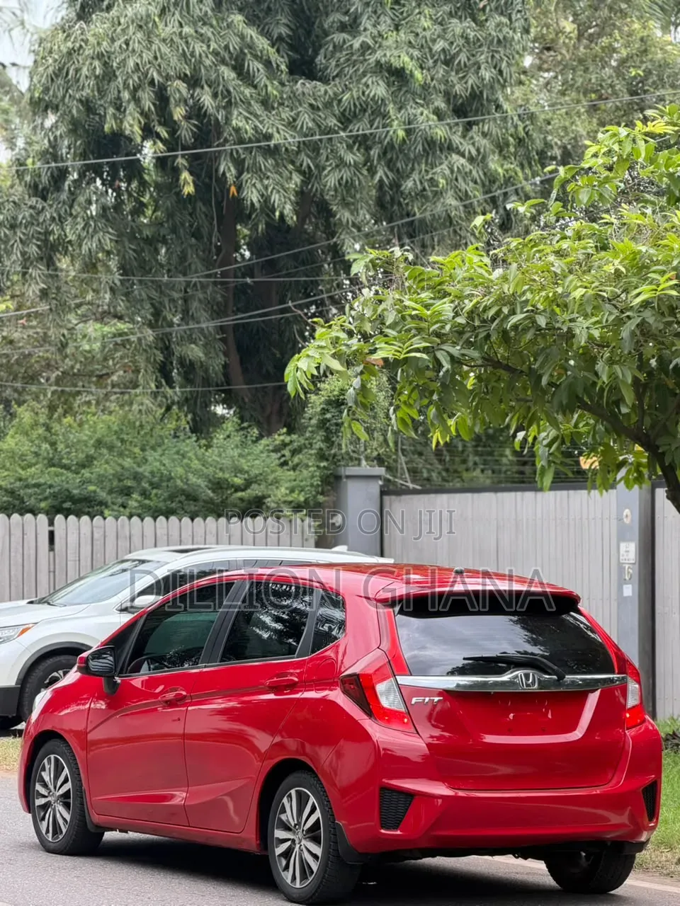 Honda Fit 2015 Red