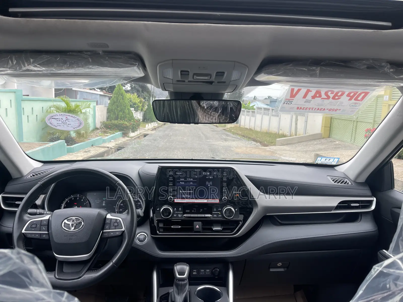 Toyota Highlander Platinum 2022 Black