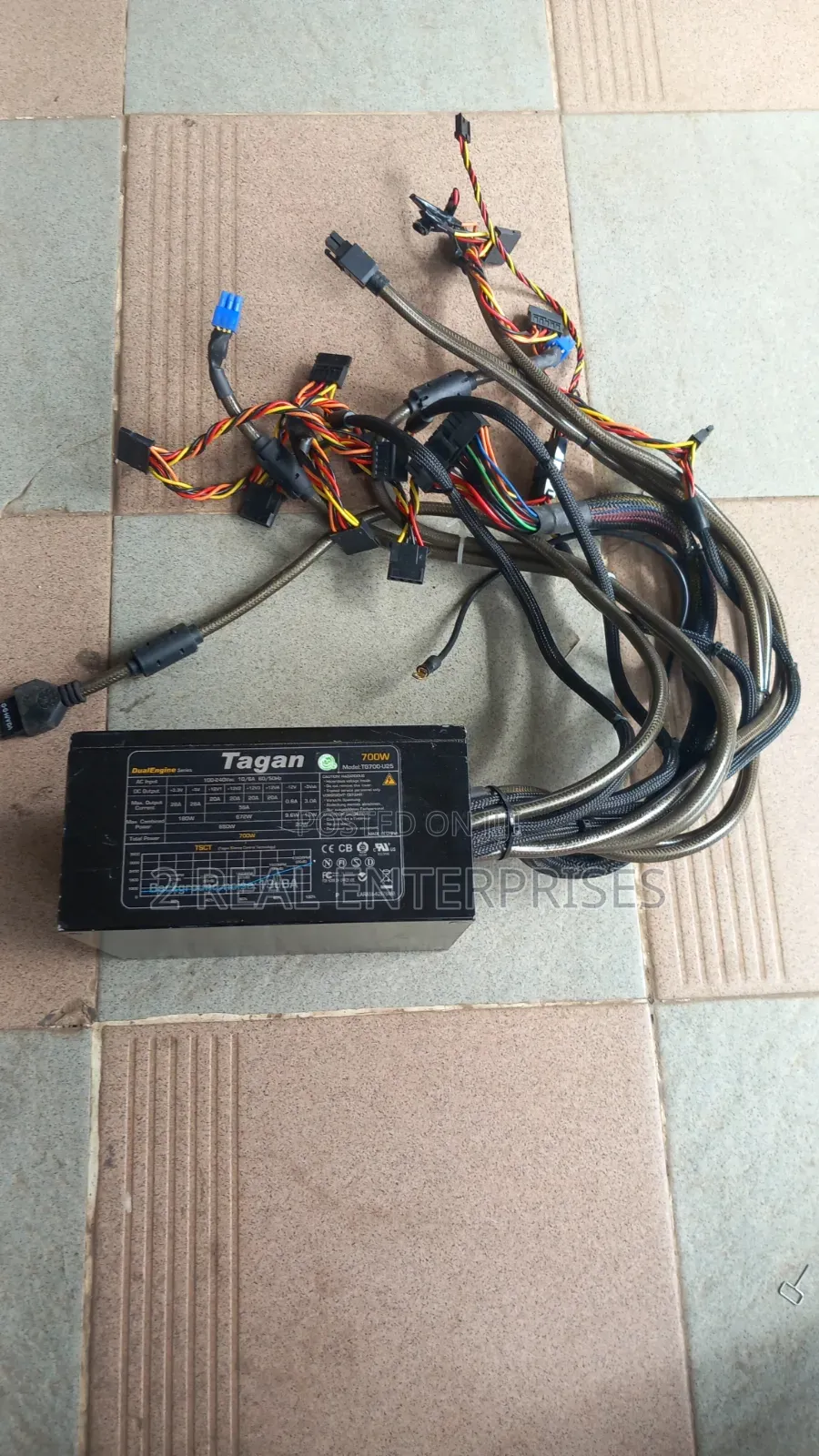 Tagan DualEngine Series 700W Power Supply Unit (PSU) Model: TG700-U25