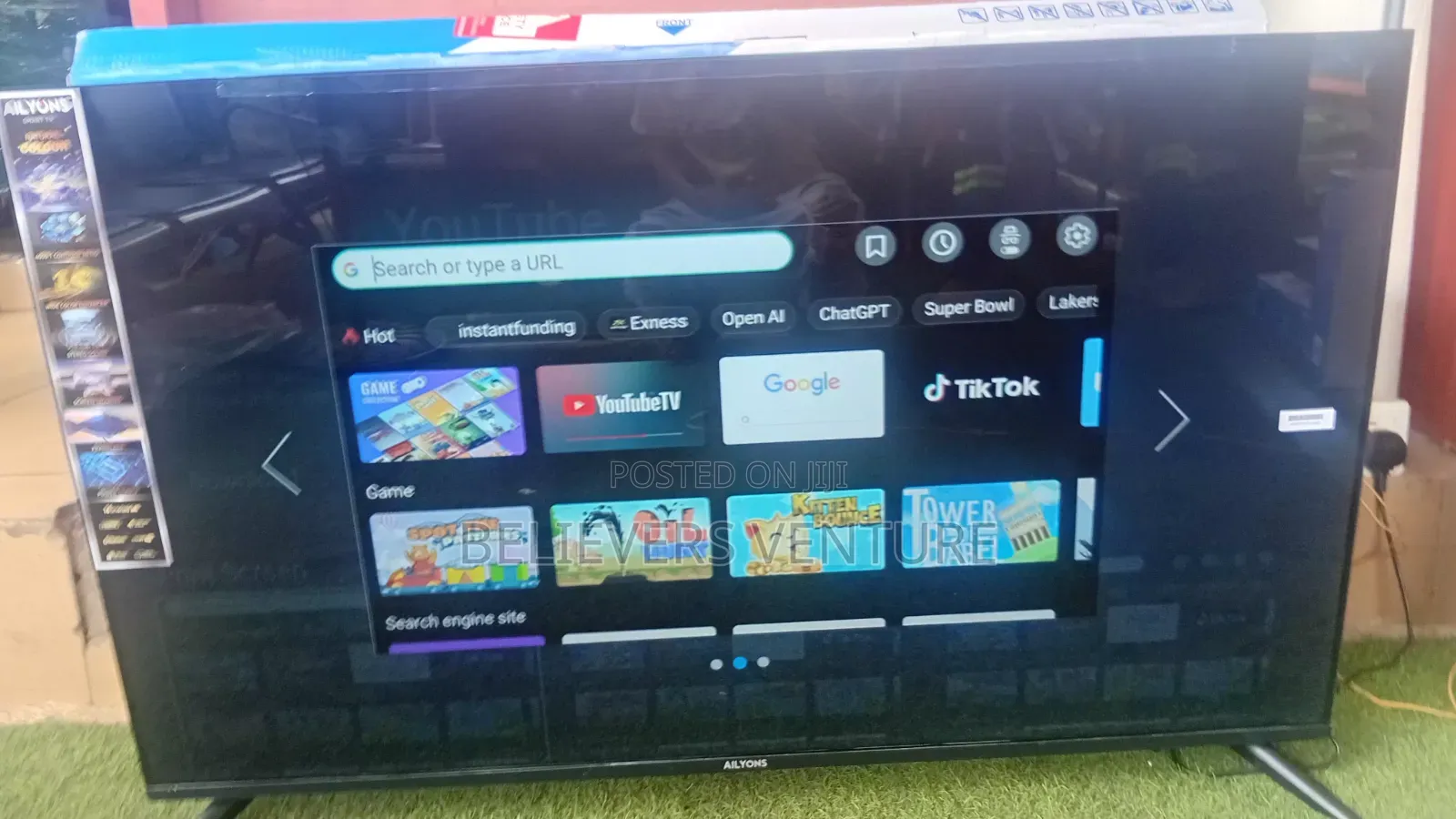 Ailyons 50-Inch TV – The Perfect Big Screen for Your Home