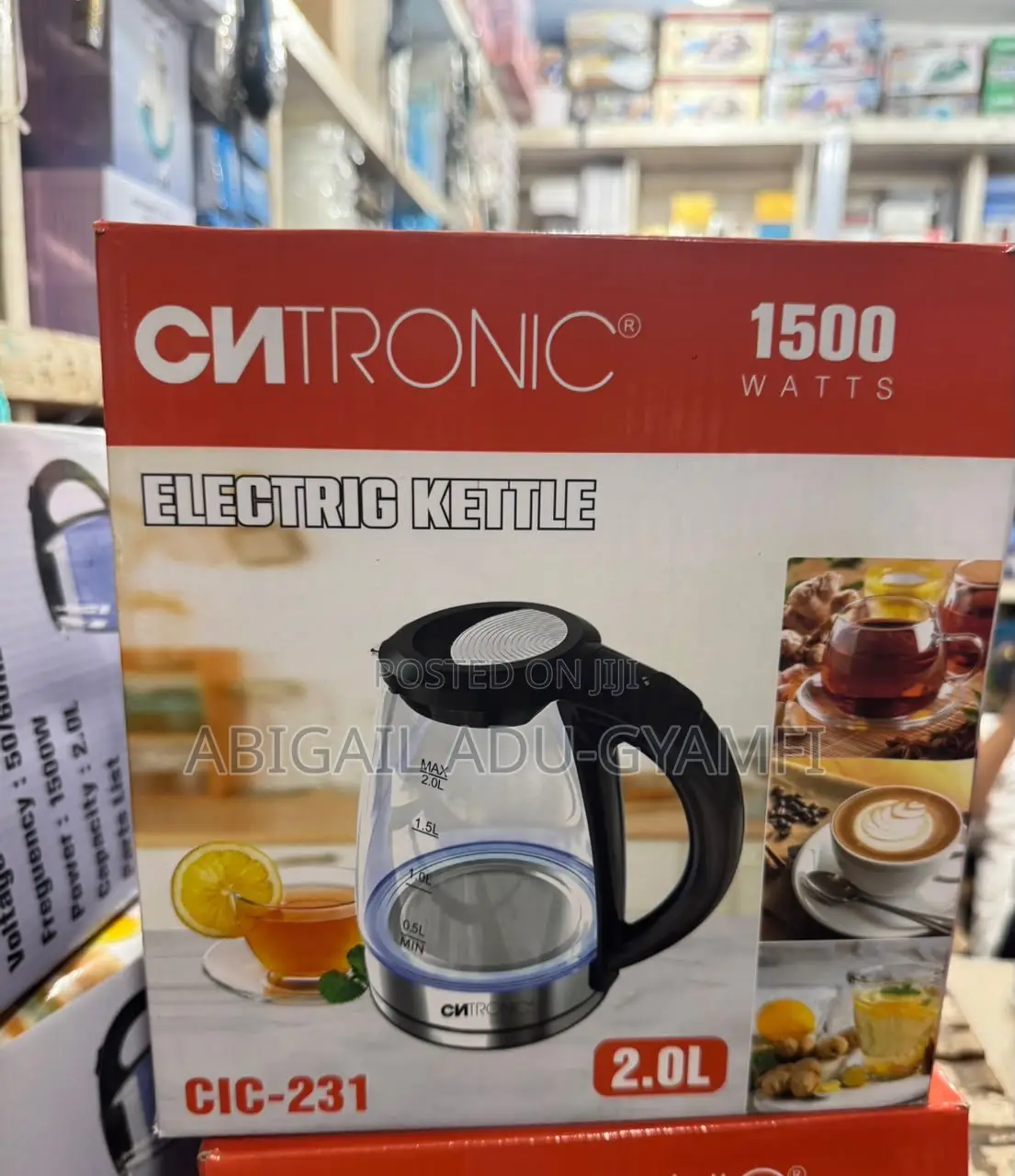 Cntronic Glass Kettle 2.0L