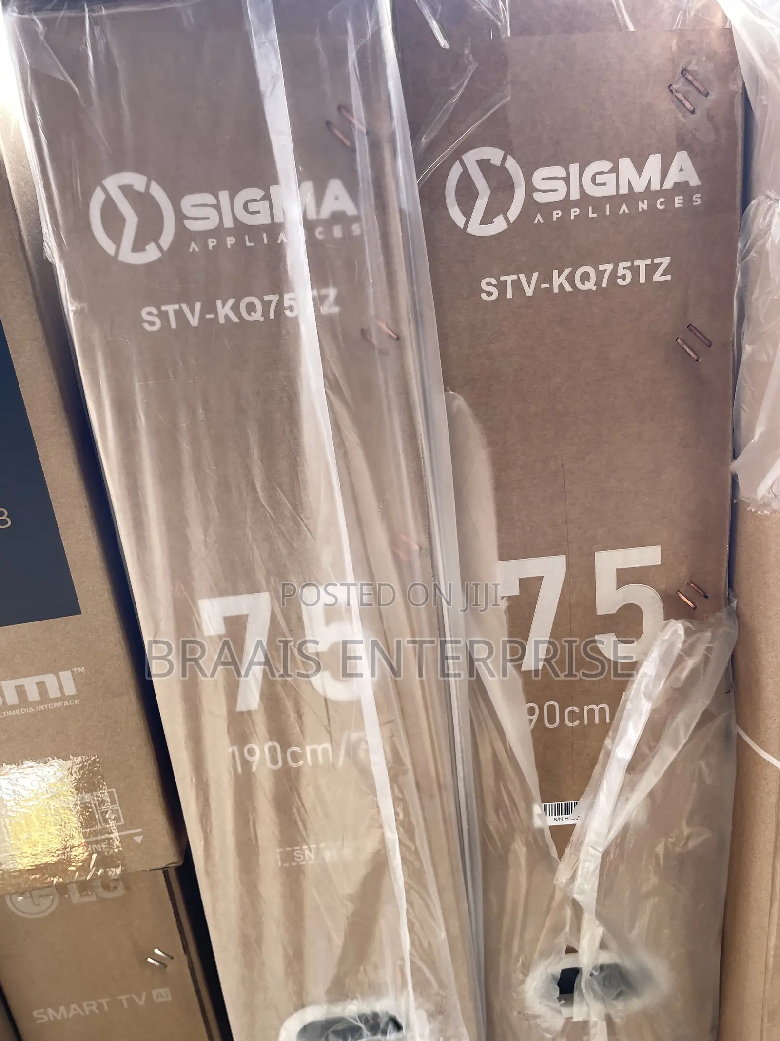 Sigma 75” Smart Tizen Os Qled TV