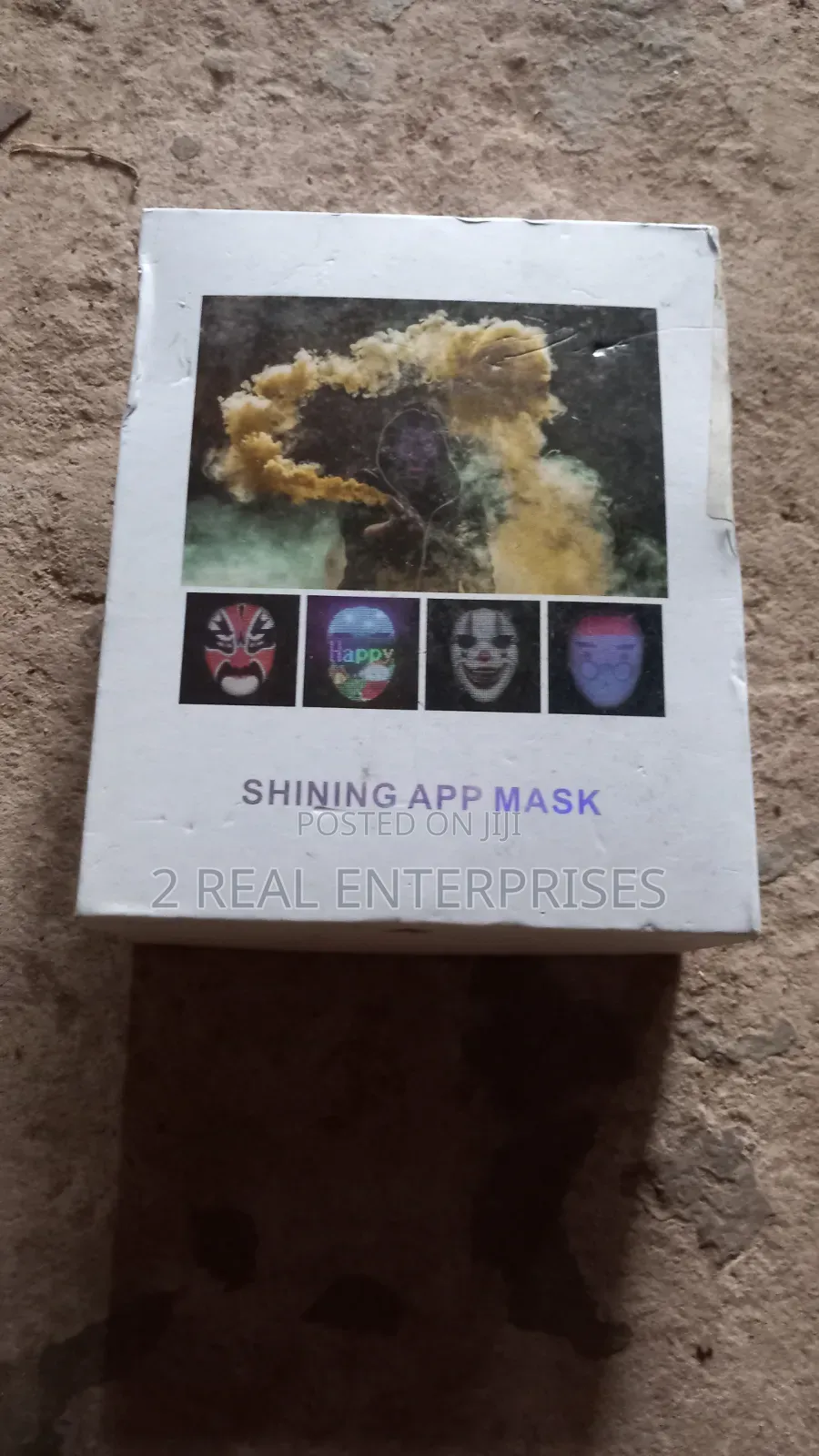 Shining LED Face-Changing Mask Bluetooth Programmable LED Face Mask