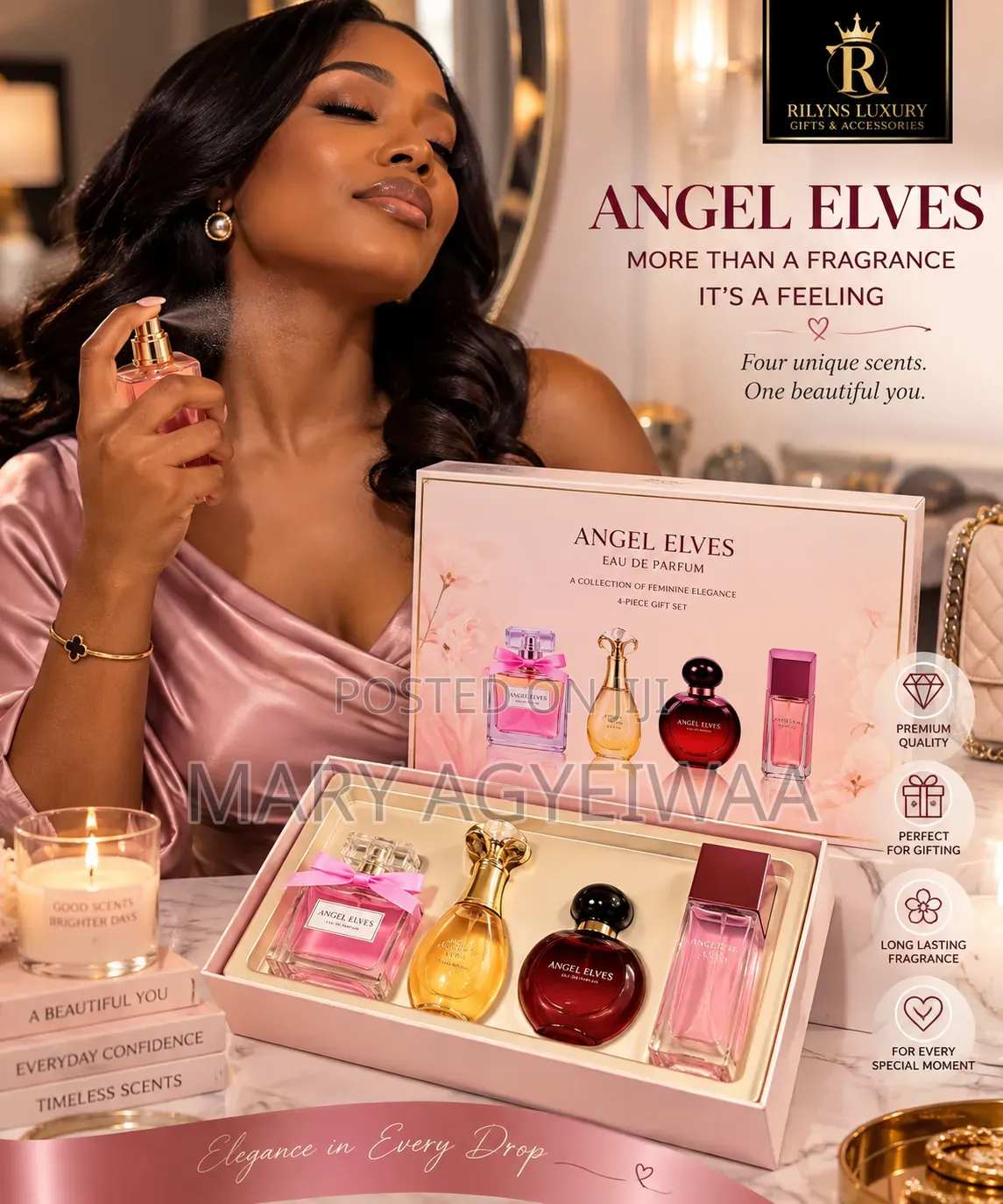 Angel Elves 4-Piece Perfume Gift Set
