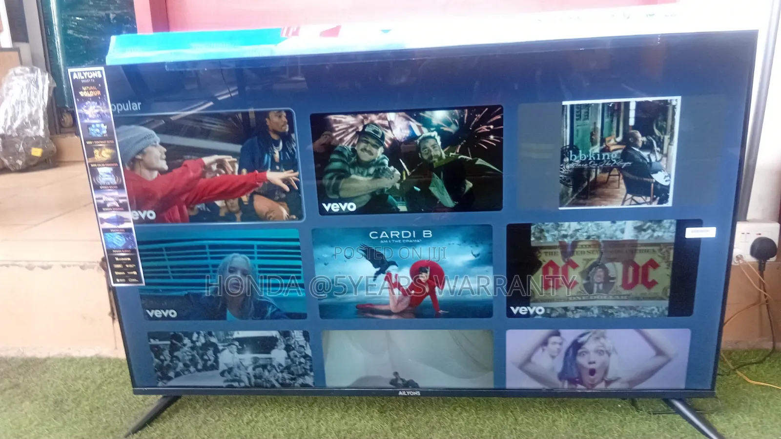AILYONS 50” Smart TV – Stylish, Powerful Affordable 50inches