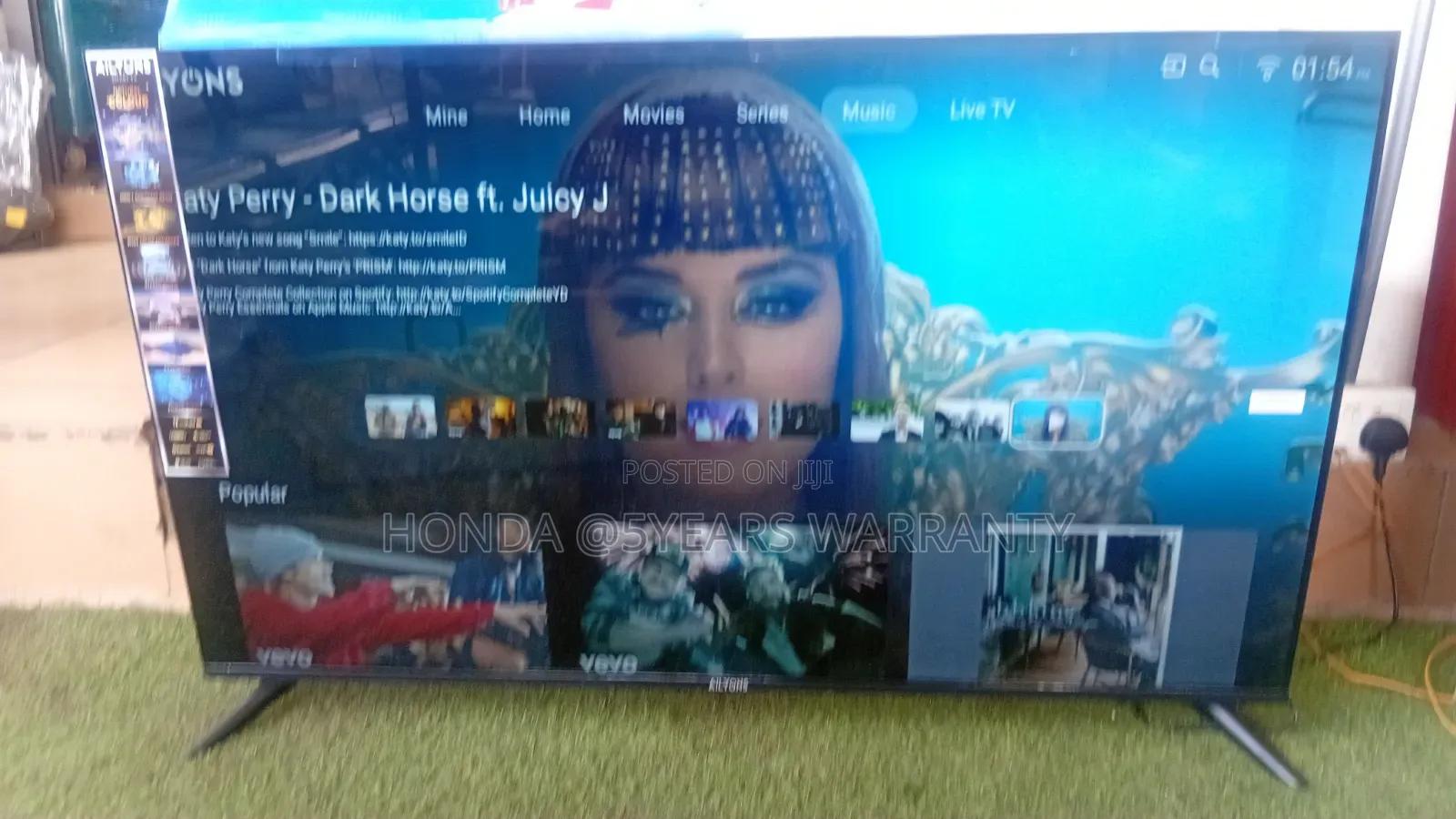 AILYONS 50” Smart TV – Stylish, Powerful Affordable 50inches