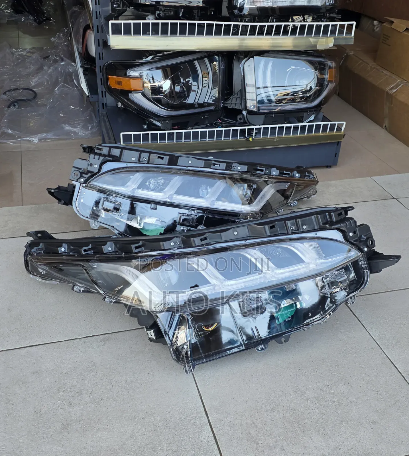 Toyota Fortuner 4led Headlamp Very Bright and Original 
