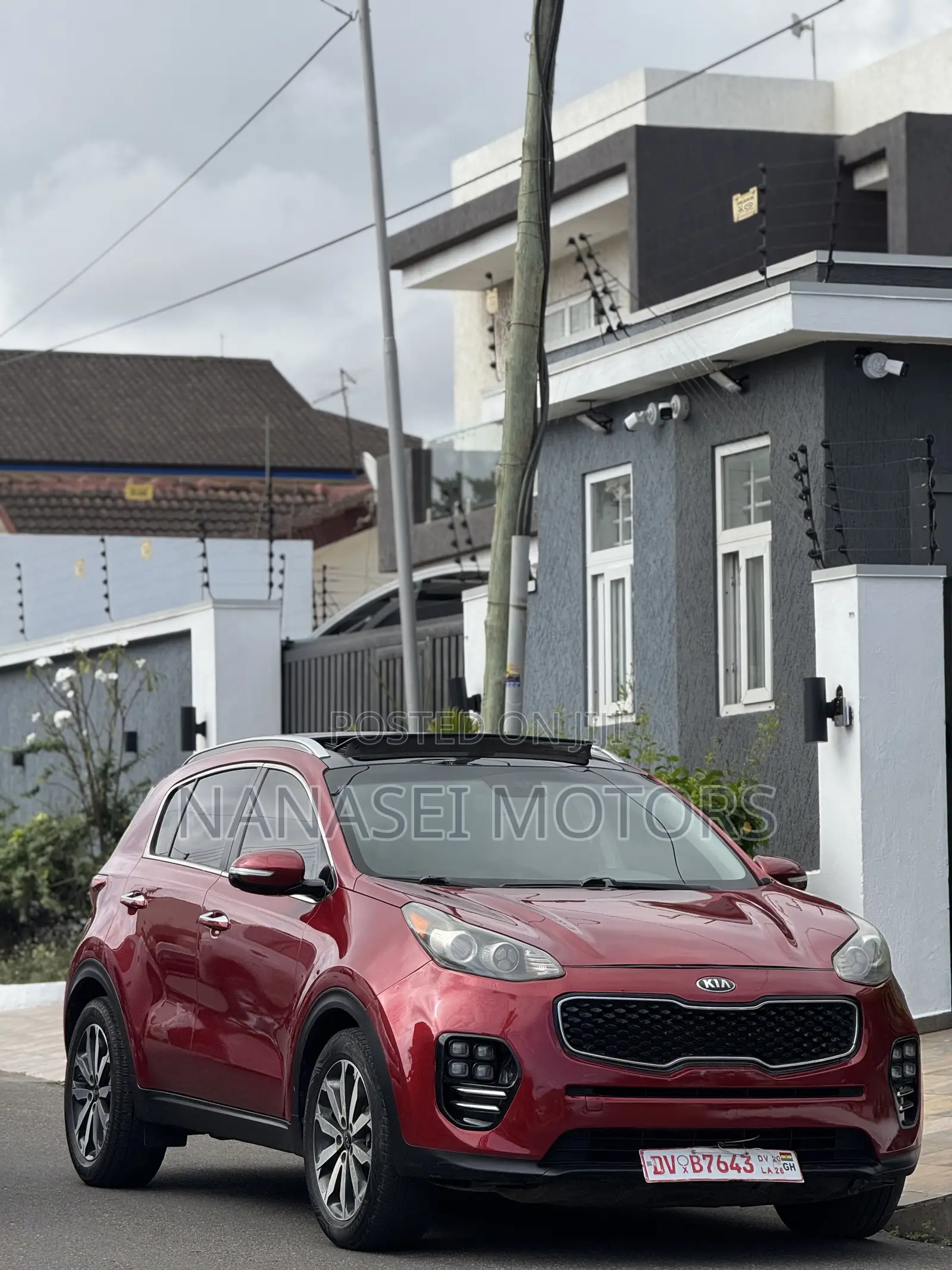 Kia Sportage EX 4dr SUV AWD (2.4L 4cyl 6A) 2017 Red