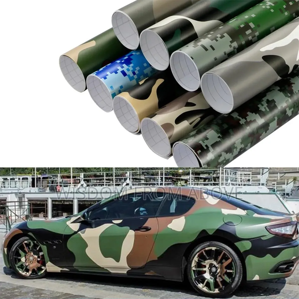 Change Your Car by Using Our Body Wrapper It's Original