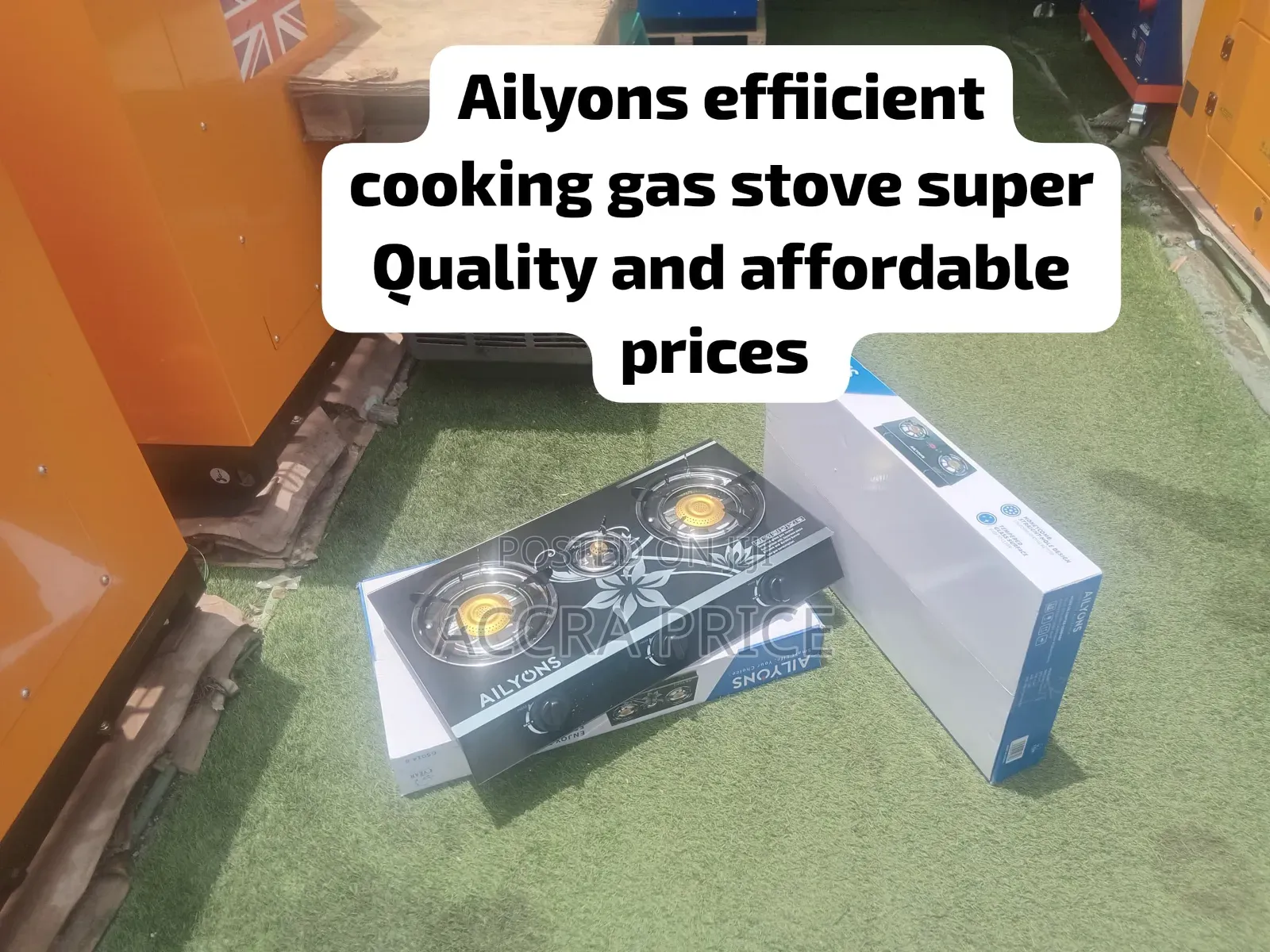 Ailyons Gas Cooker – Quality Cooking Stove With Powerful Efficient