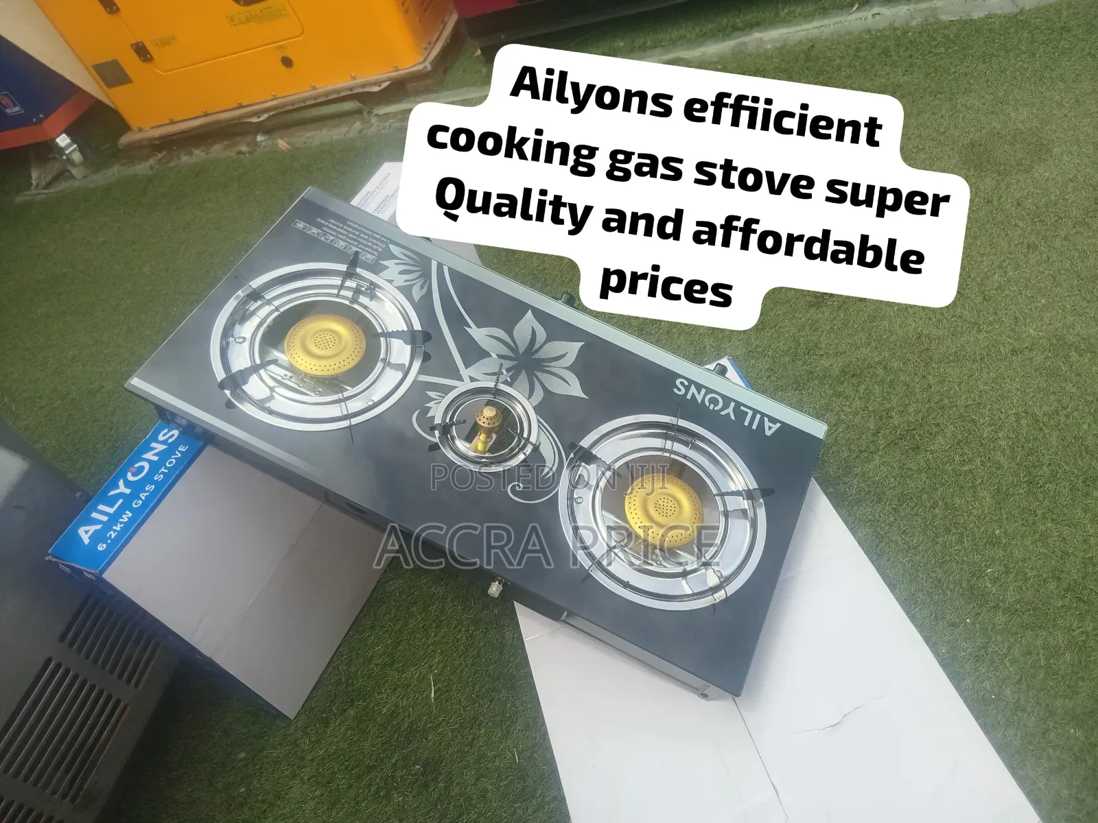Quality Ailyons Cooking Gas Stove Reliable, Powerful Affordable Price