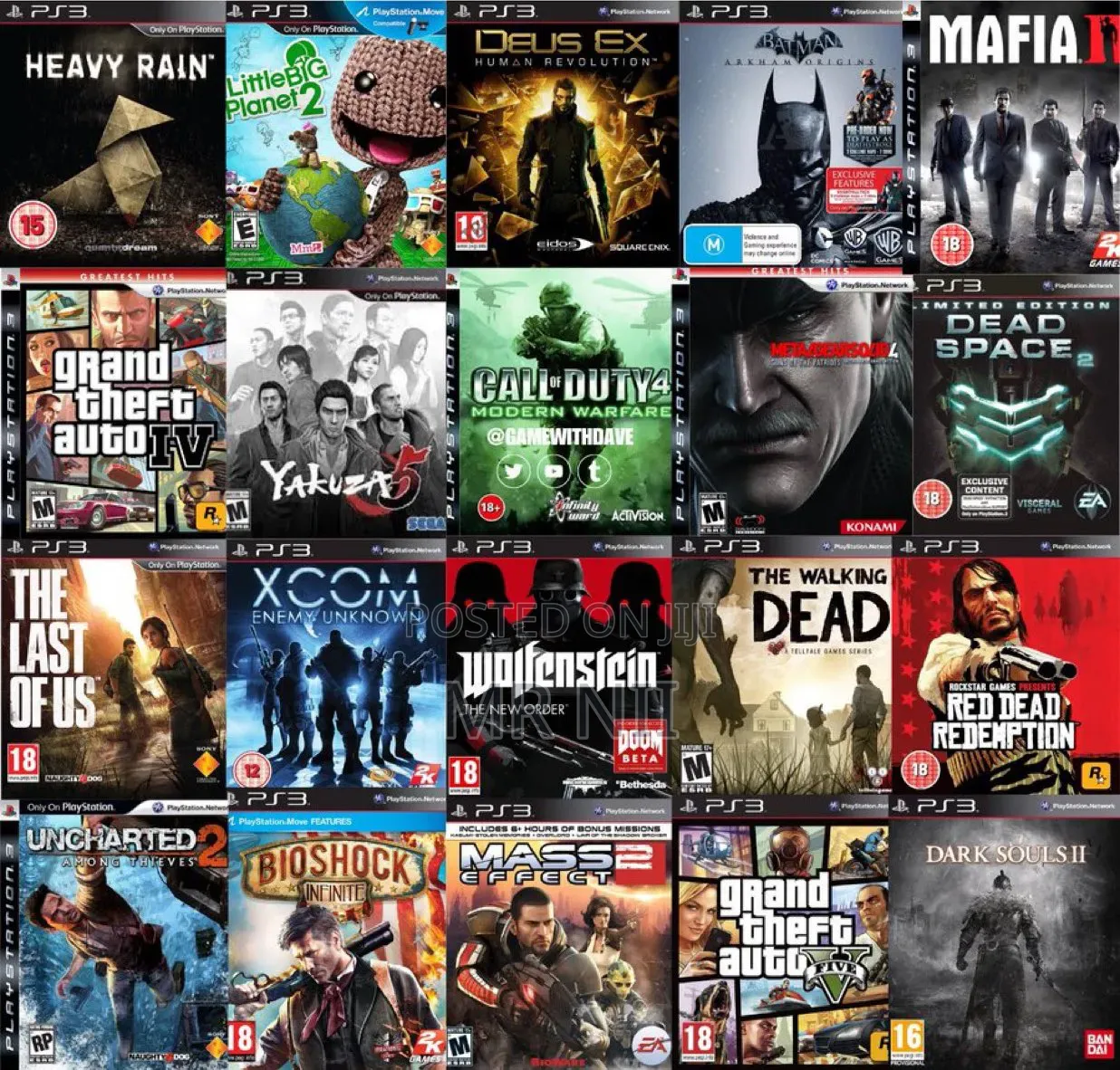 (NOT CD) Installation of PS3 Games