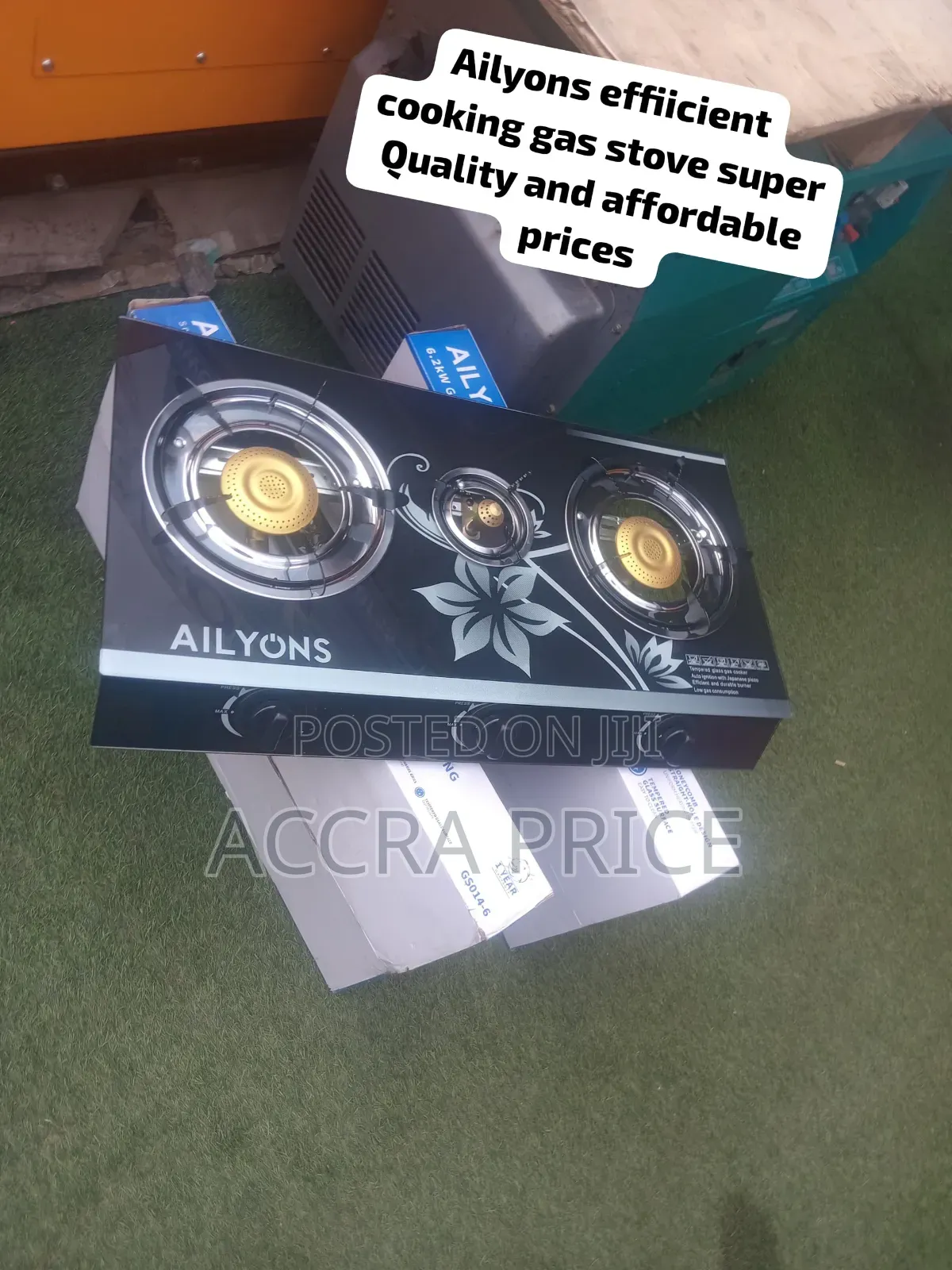 Ailyons Energy Efficient Gas Stove – Quality Performance Fast Cooking