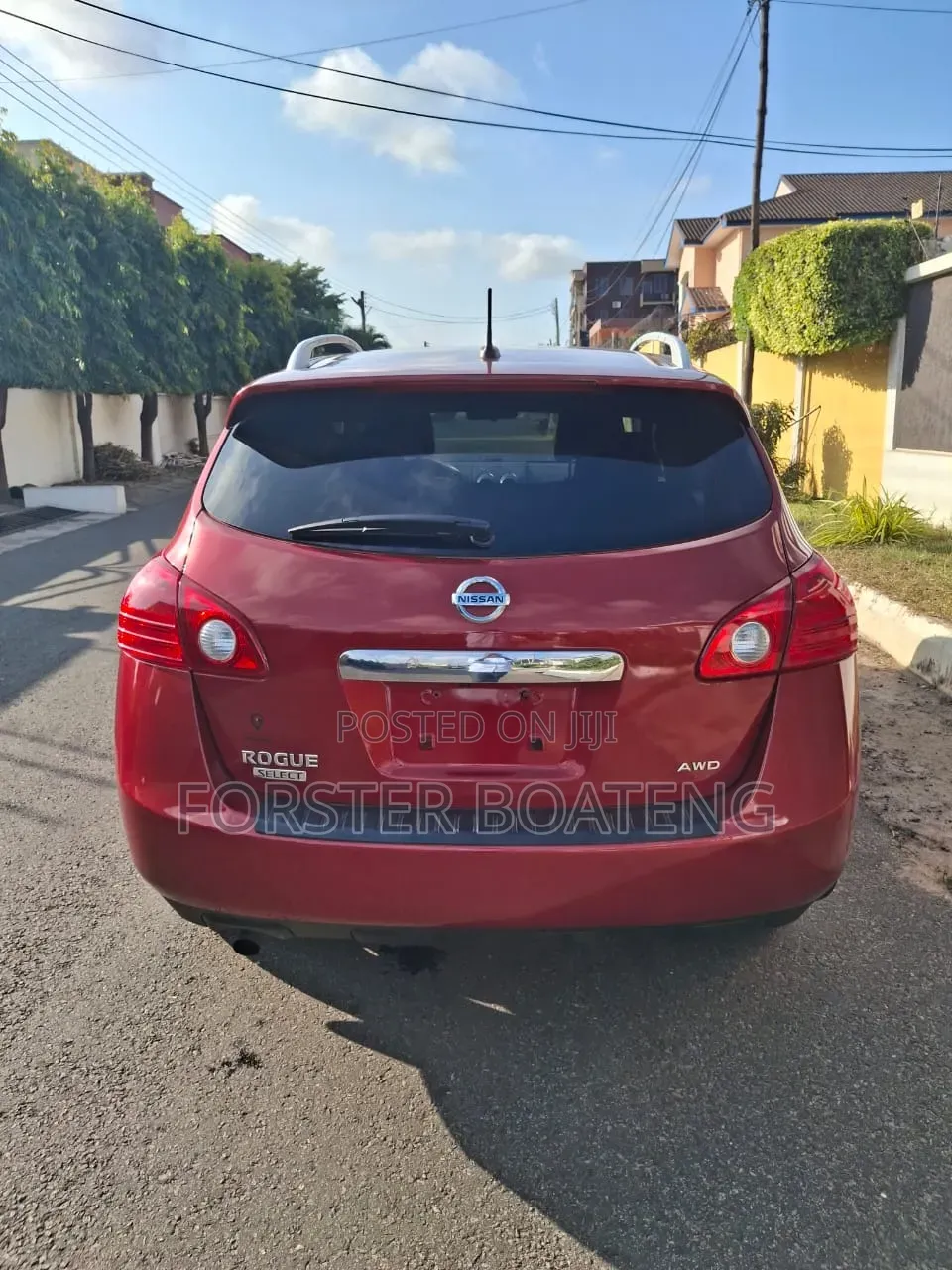 Nissan Rogue 2015 Red