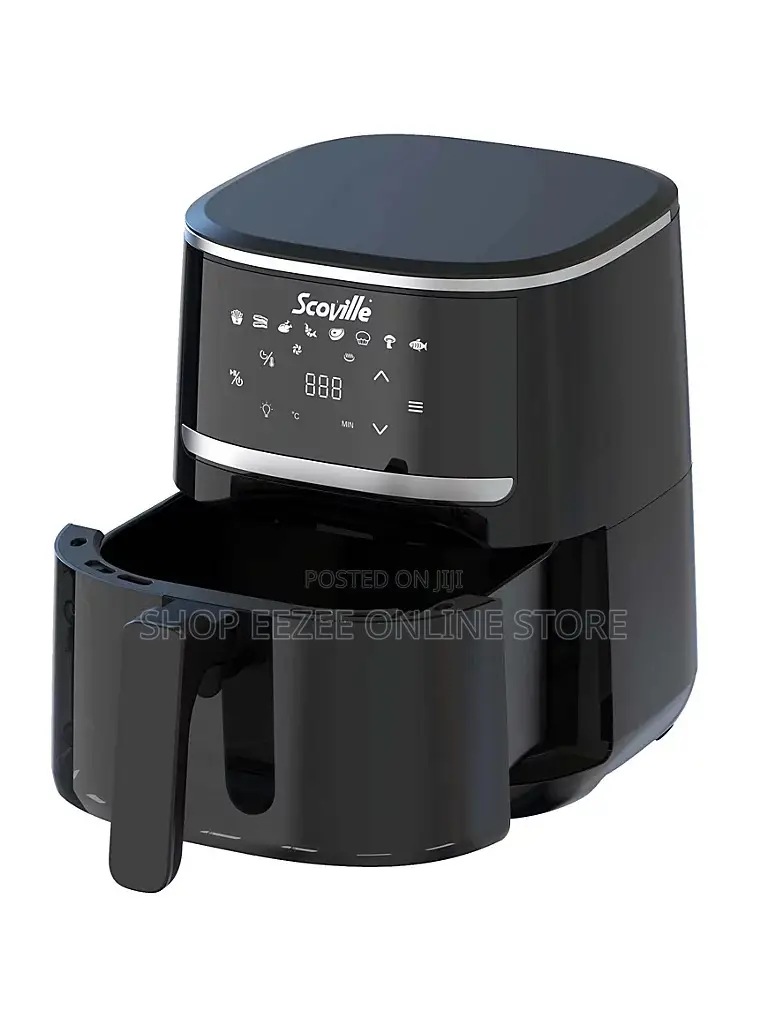Scoville Black 4.3L Digital Air Fryer With Window