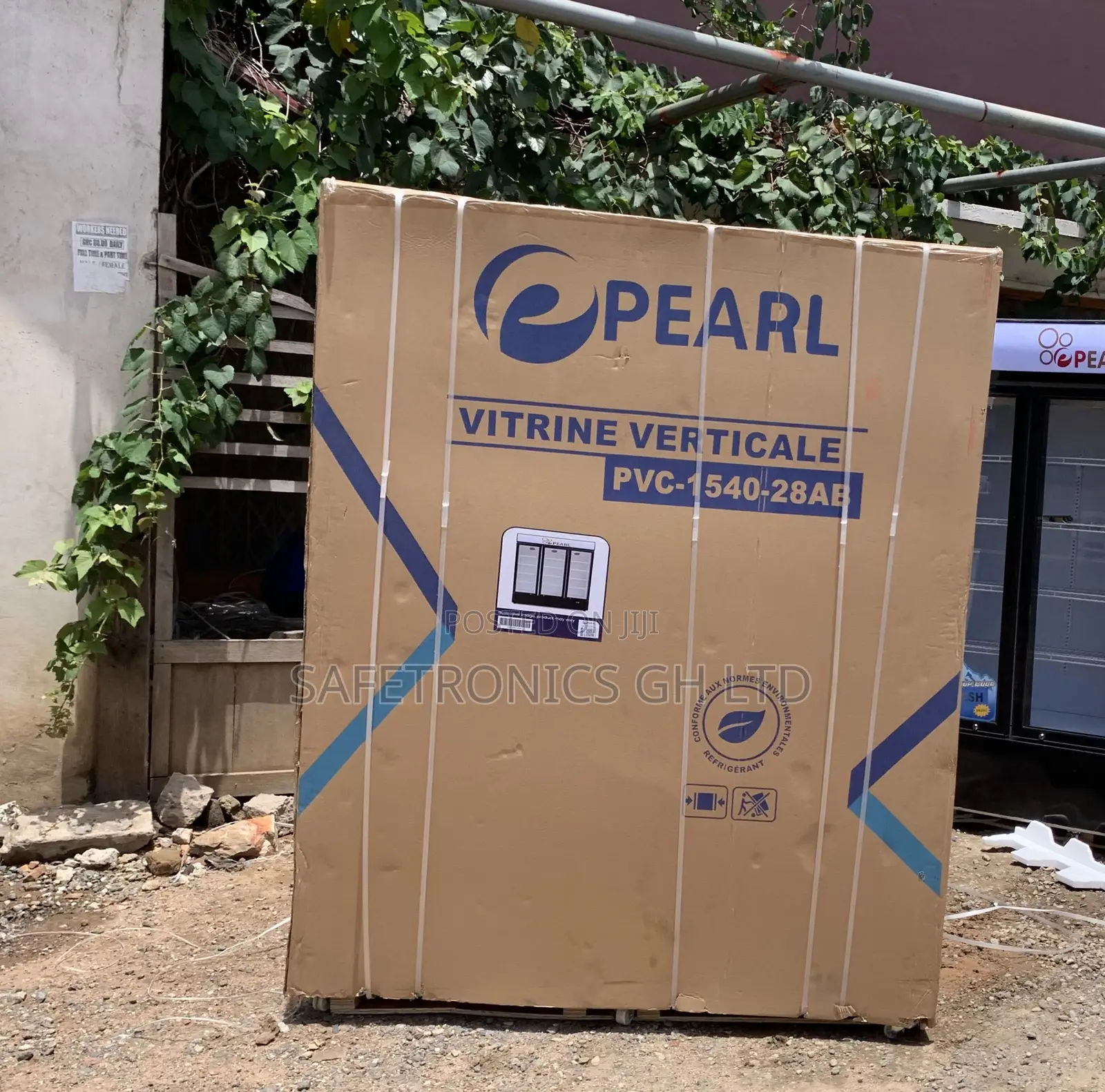 Premium Great Display 780 Liters Pearl 3 Doors Commercial Fridge
