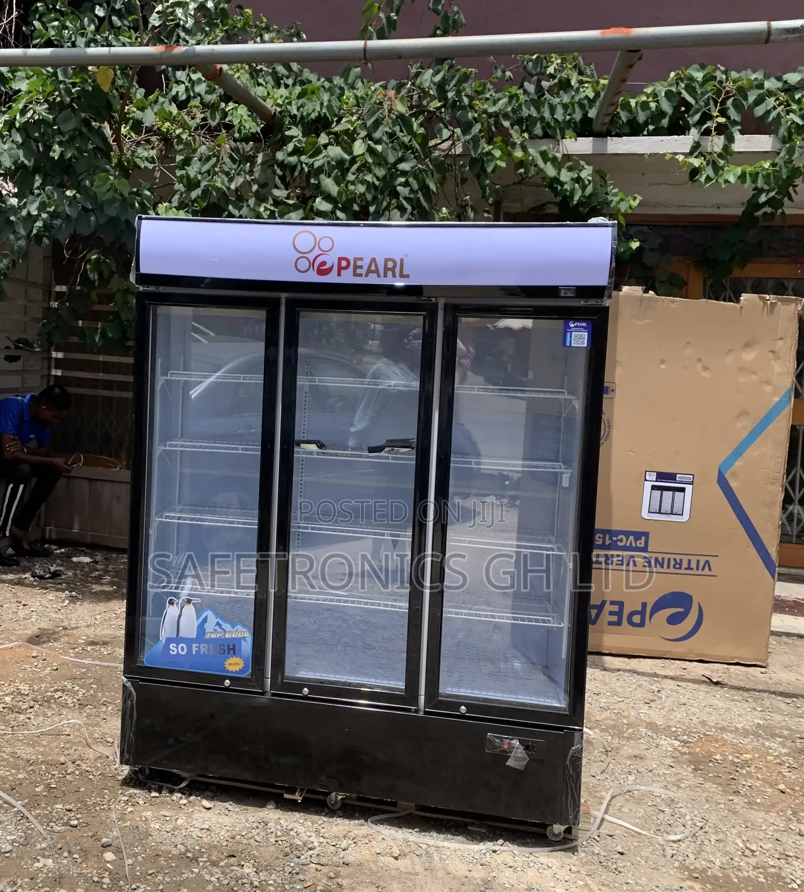 Super Cooling 780L Pearl Commercial Display 3 Doors Fridge