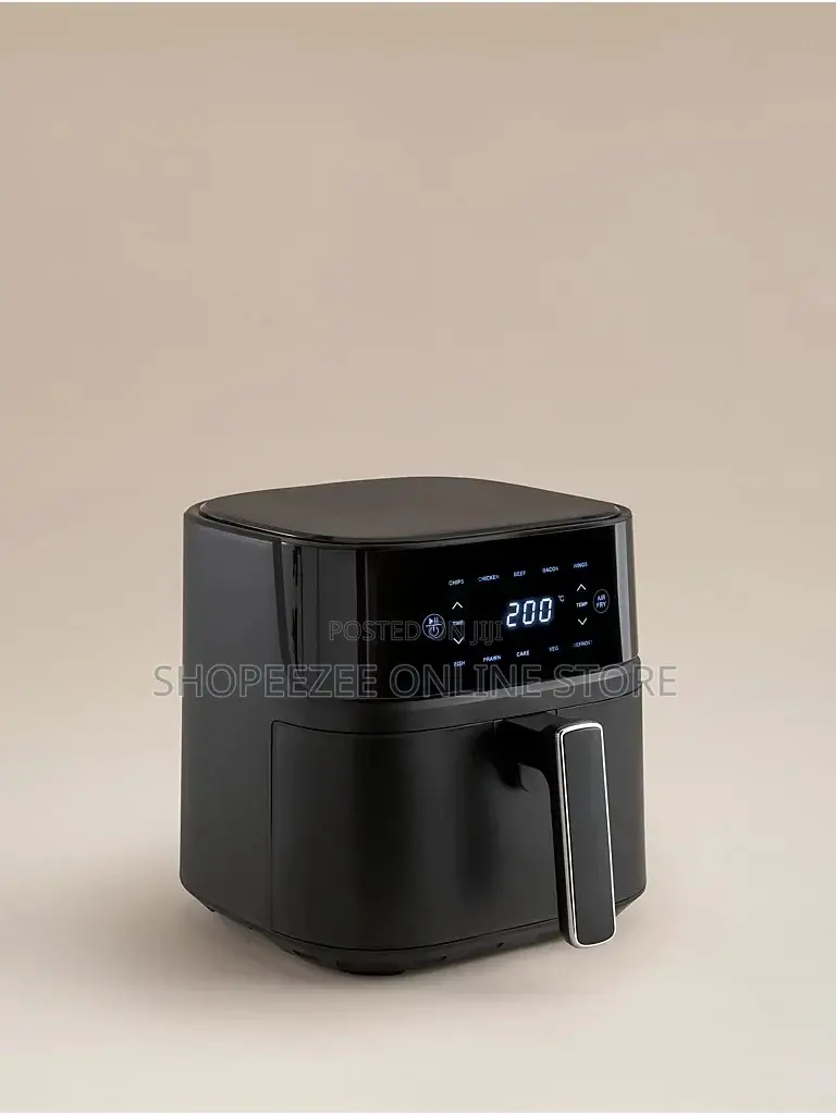 Black 6L Digital Air Fryer