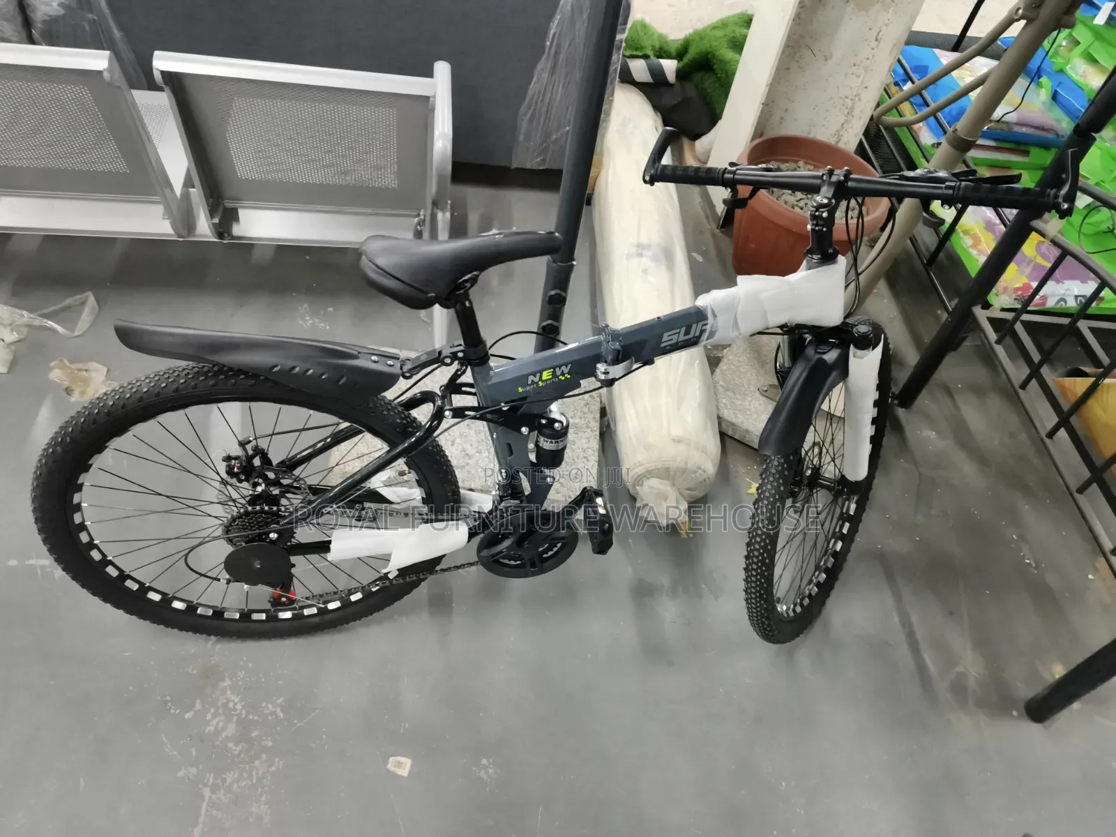 26-Inch Folding Mountain Bike