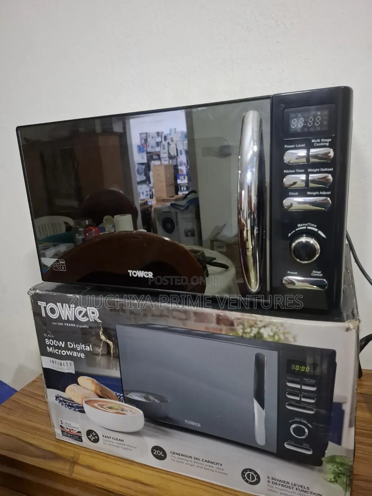 Tower 20.l Infinity Digital Microwave From Uk