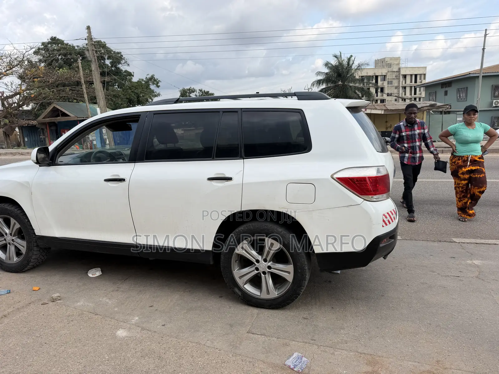 Toyota Highlander Limited 3.5l 4WD 2013 White