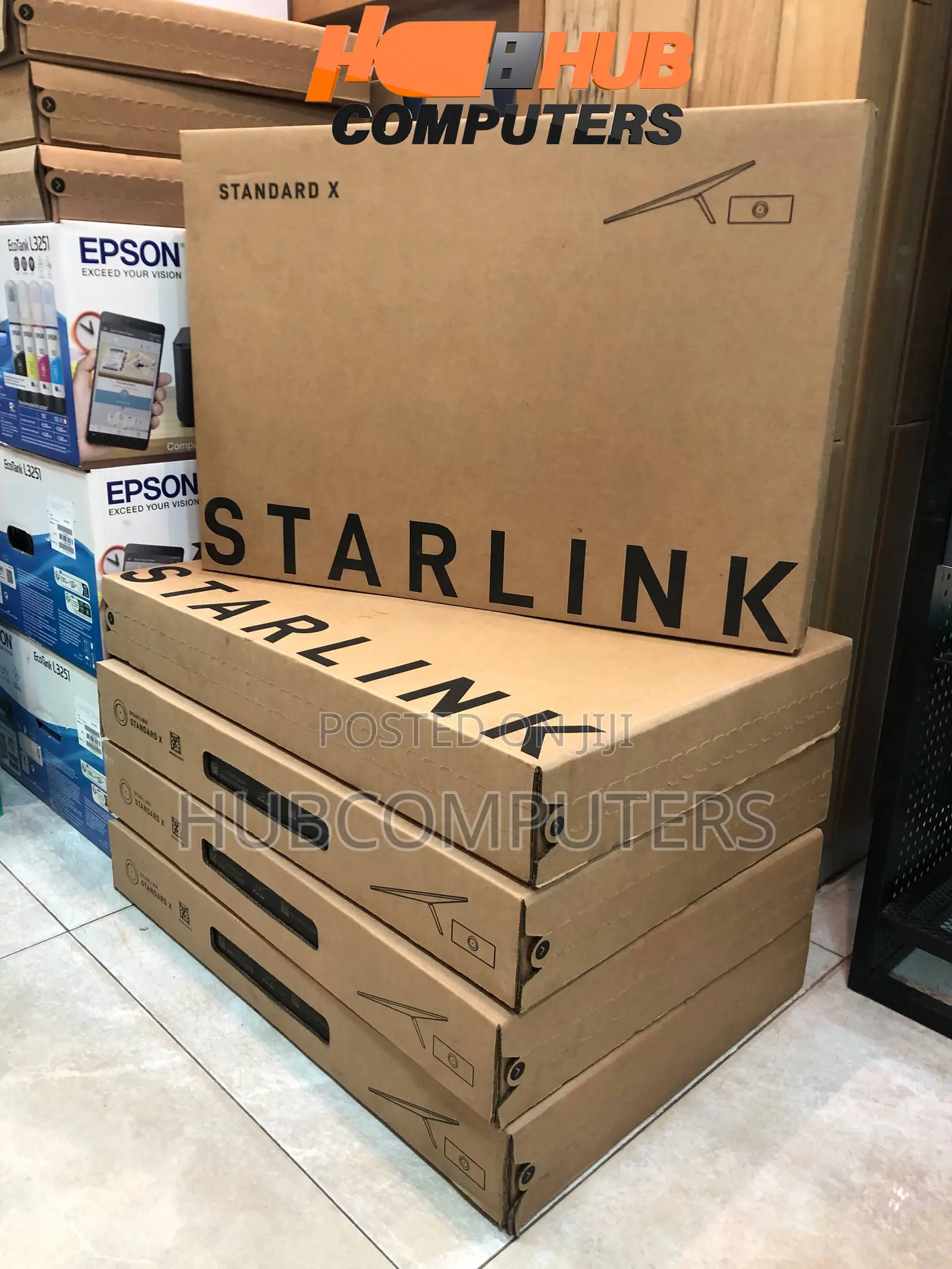 Starlink Standard 4X Kit /Wi-Fi 6 Standard Router / V4-Gen 4 Dish